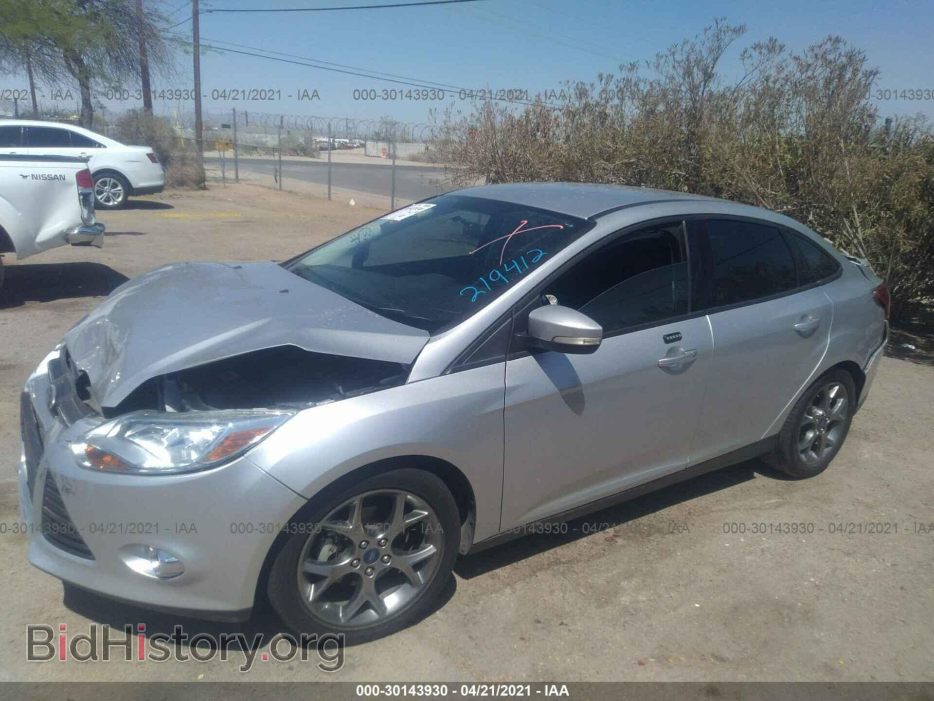 2014 FORD FOCUS - VIN: 1FADP3F25EL219412 - Фото 2