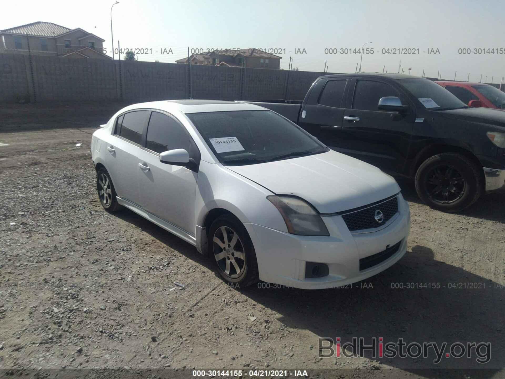 Photo 3N1AB6AP7CL733010 - NISSAN SENTRA 2012