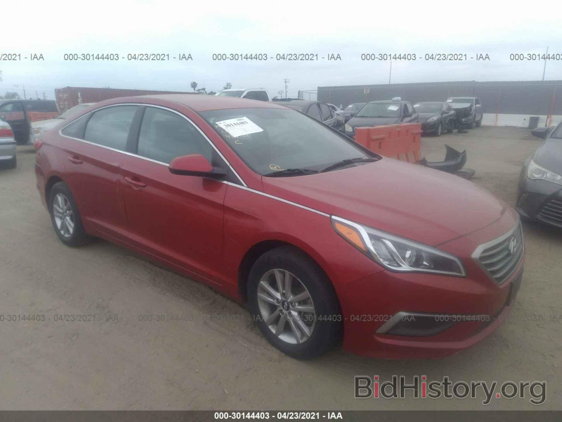 Photo 5NPE24AF5HH542025 - HYUNDAI SONATA 2017