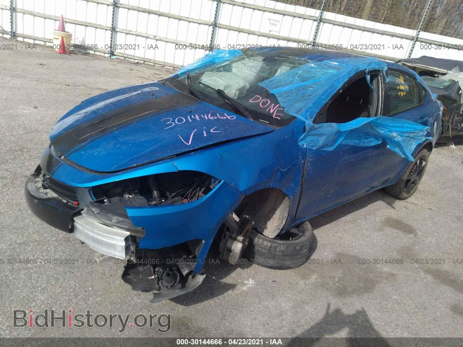 2015 DODGE DART - VIN: 1C3CDFBB6FD242431 - Photo 2