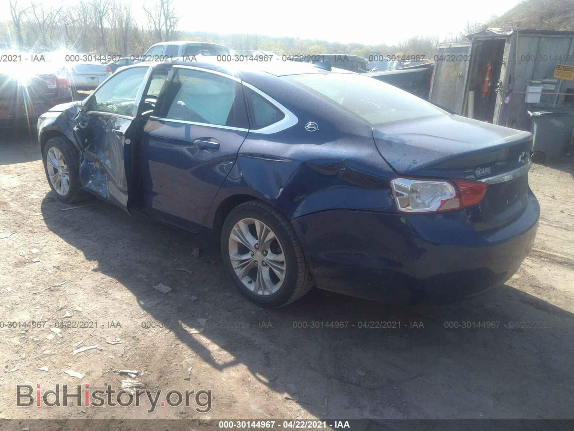 2014 CHEVROLET IMPALA - VIN: 1G1115SL5EU131844 - Фото 3