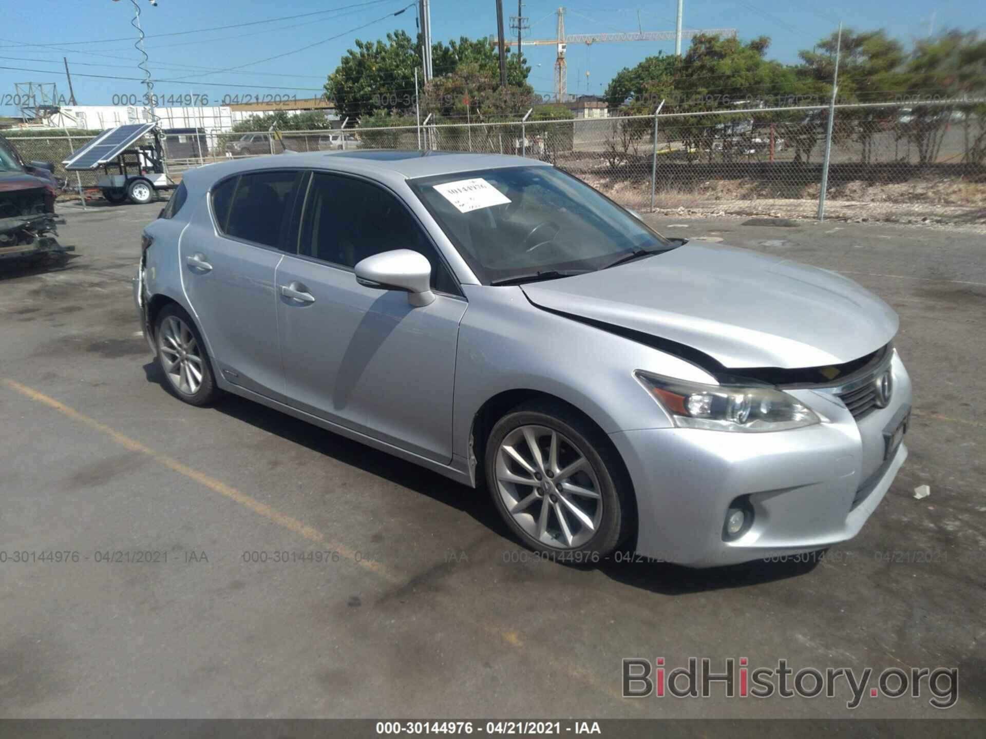 Photo JTHKD5BH4C2111882 - LEXUS CT 200H 2012