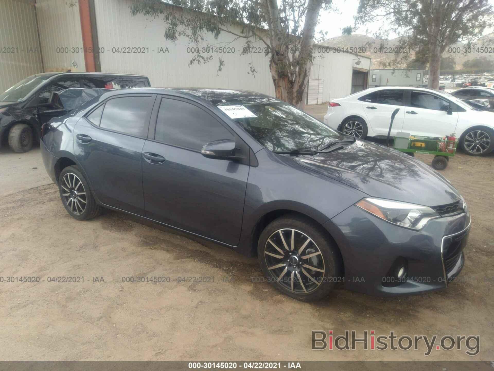 Photo 5YFBURHEXFP214509 - TOYOTA COROLLA 2015