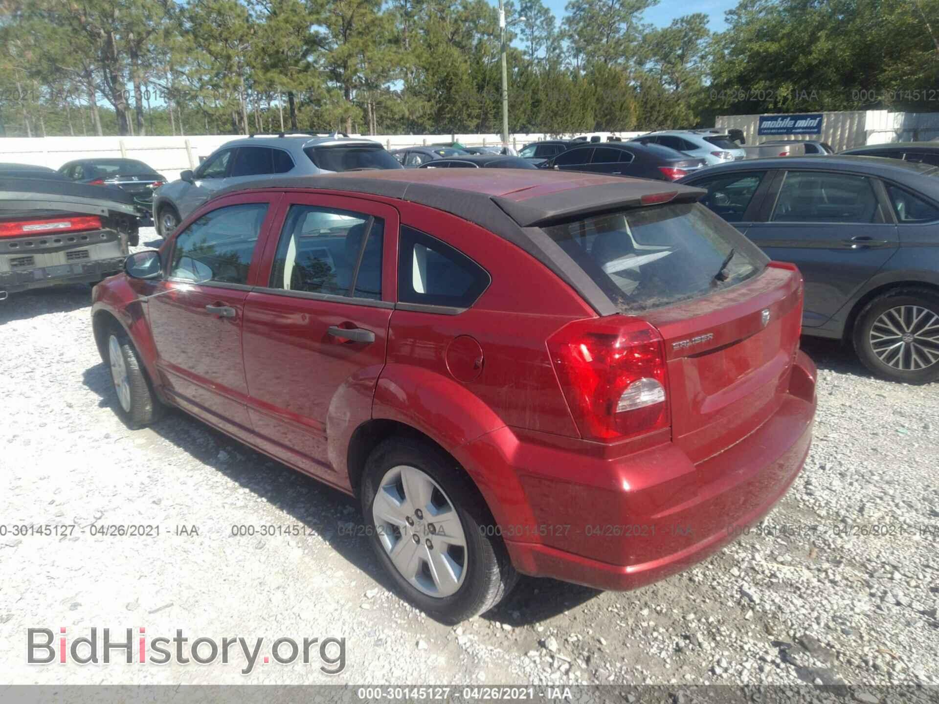 2007 DODGE CALIBER - VIN: 1B3HB48B17D507102 - Фото 3