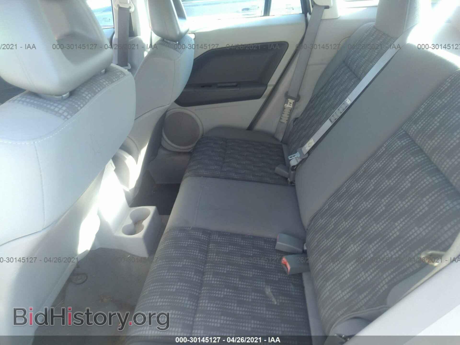 2007 DODGE CALIBER - VIN: 1B3HB48B17D507102 - Фото 8