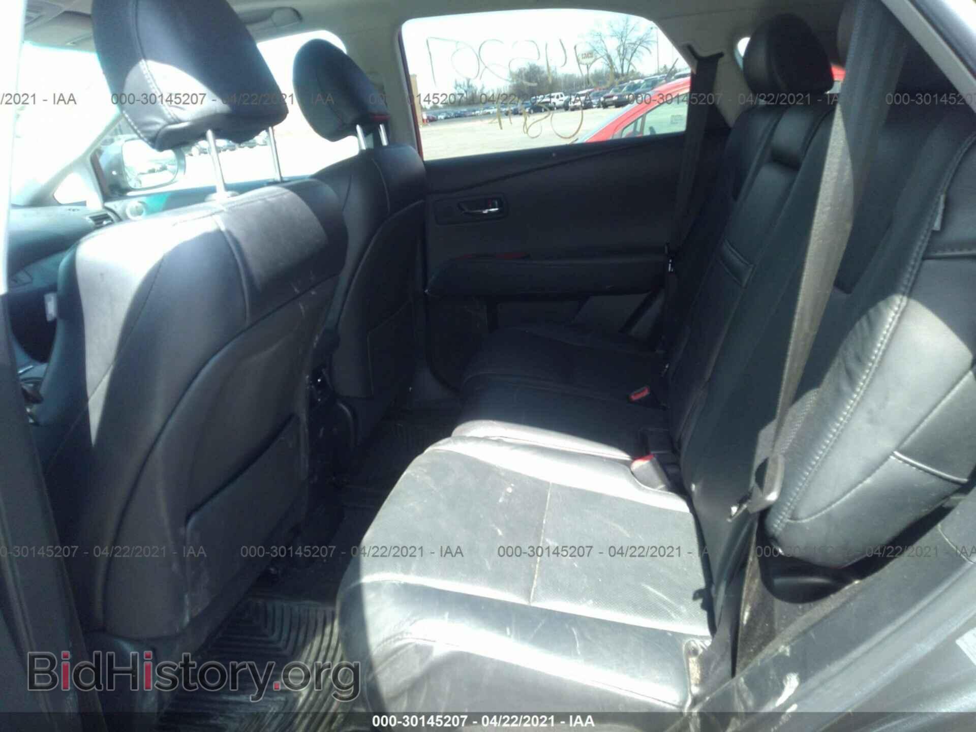 2011 LEXUS RX 350 - VIN: 2T2BK1BA6BC109758 - Фото 8