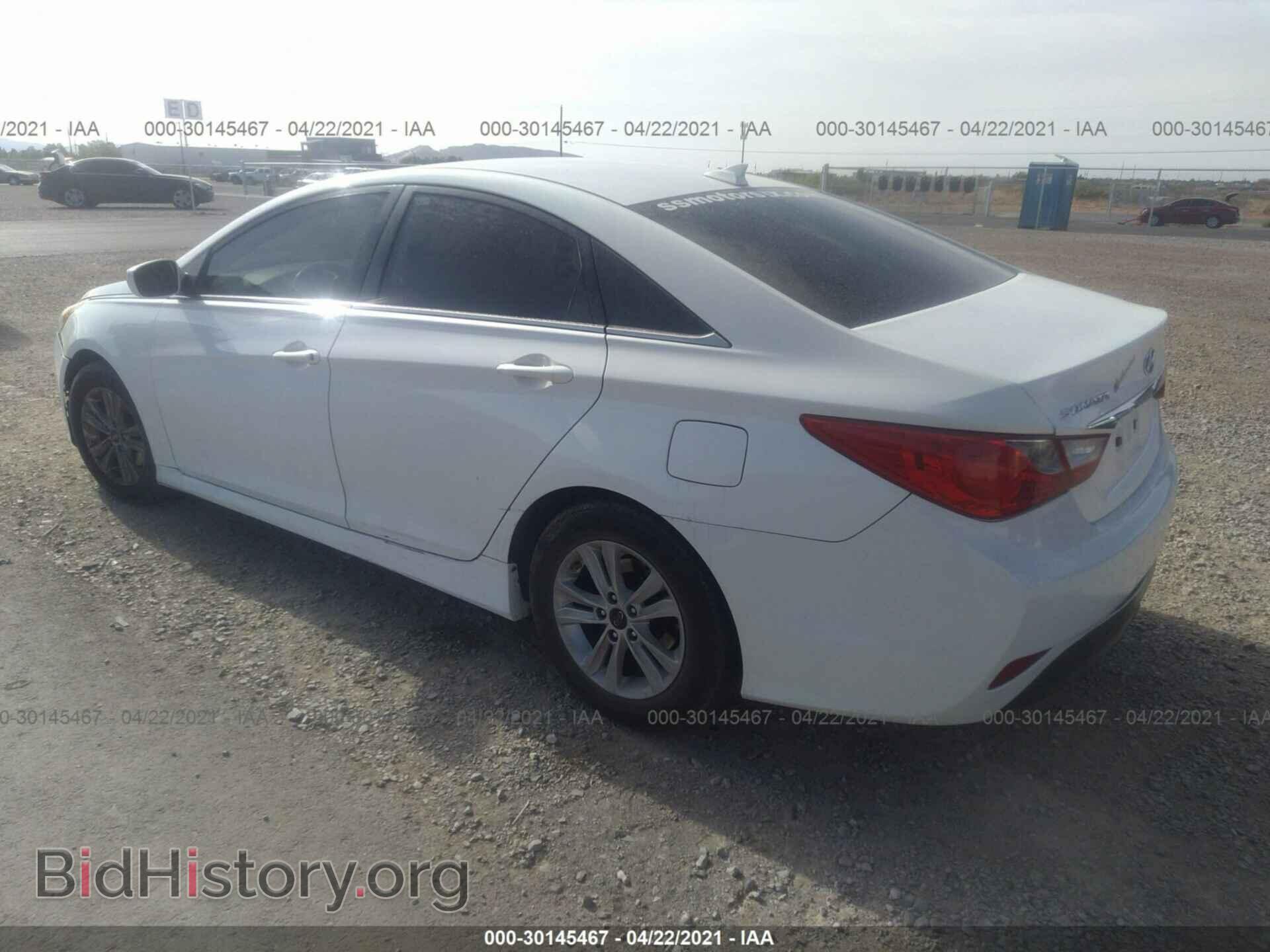 2014 HYUNDAI SONATA - VIN: 5NPEB4AC2EH936034 - Фото 3