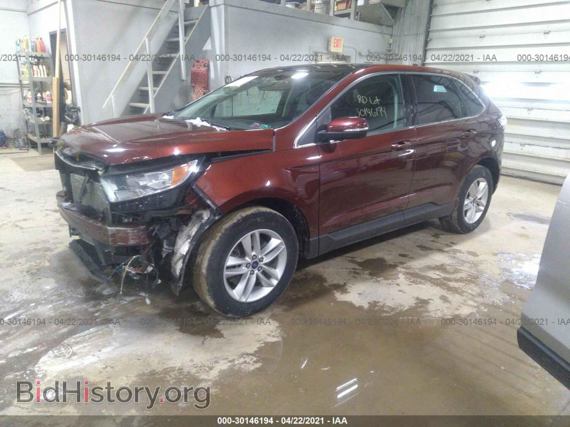 2015 FORD EDGE - VIN: 2FMTK4J86FBB80090 - Фото 2