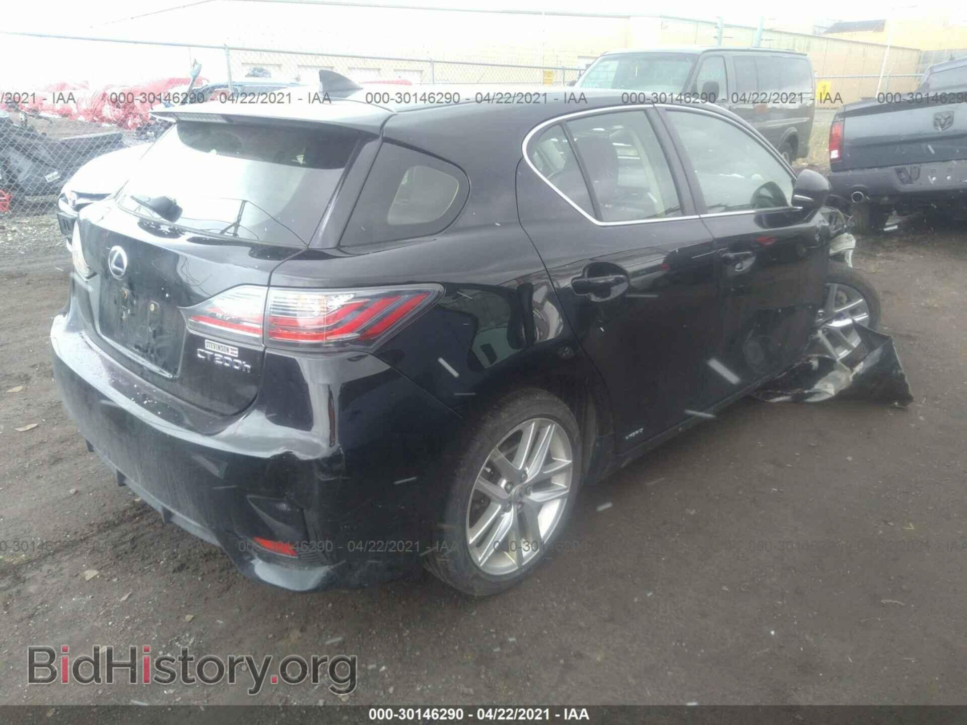 2016 LEXUS CT 200H - VIN: JTHKD5BH2G2264606 - Фото 4