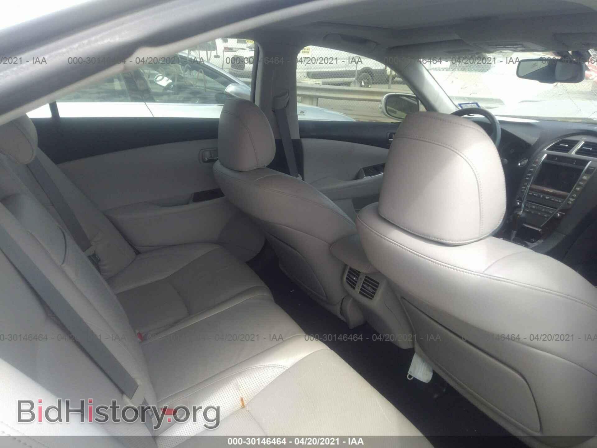 2011 LEXUS ES 350 - VIN: JTHBK1EG7B2425977 - Фото 8