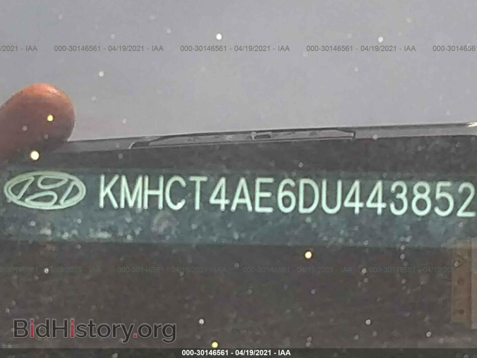2013 HYUNDAI ACCENT - VIN: KMHCT4AE6DU443852 - Фото 9