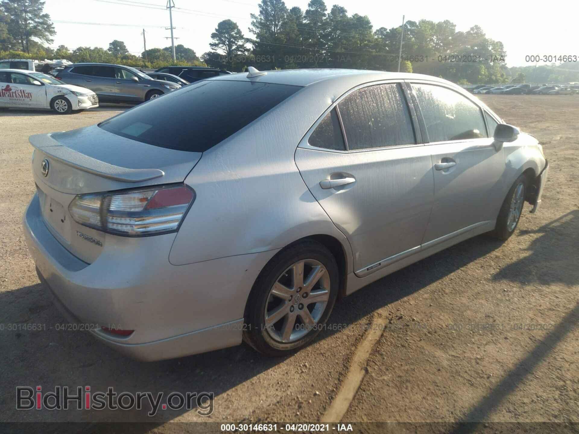 2010 LEXUS HS 250H - VIN: JTHBB1BA7A2013962 - Фото 4