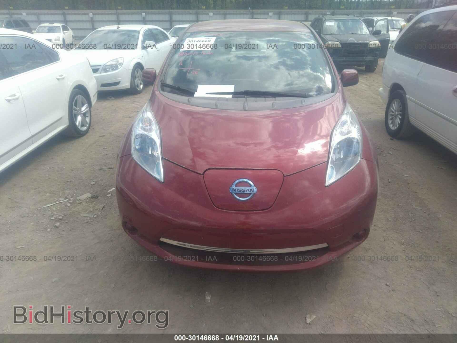 2013 NISSAN LEAF - VIN: 1N4AZ0CP0DC400881 - Фото 6