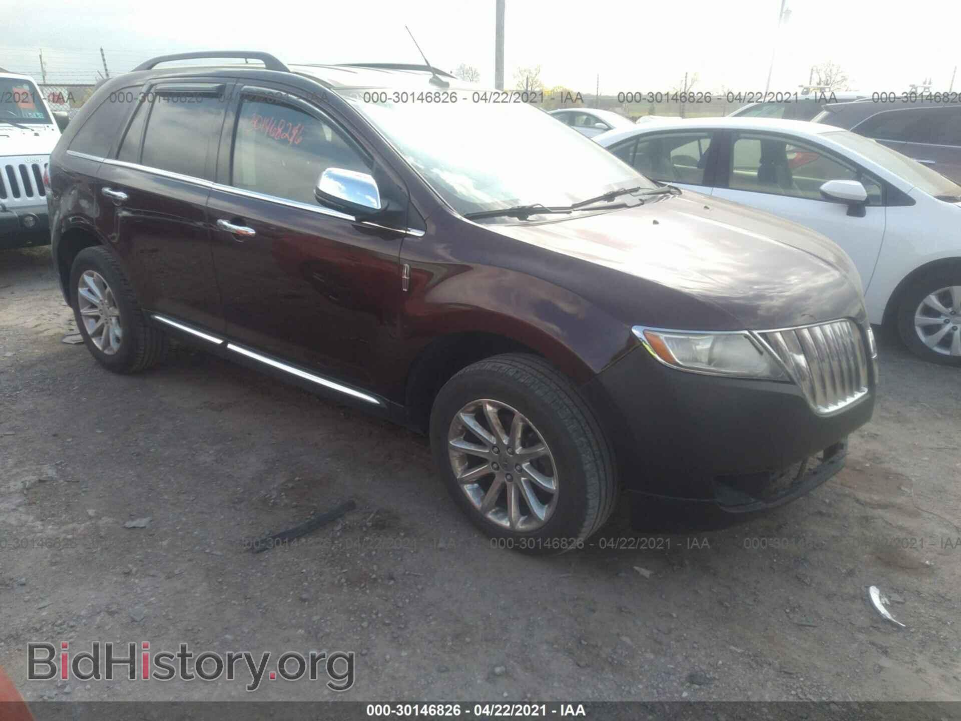 Photo 2LMDJ6JK1CBL14132 - LINCOLN MKX 2012