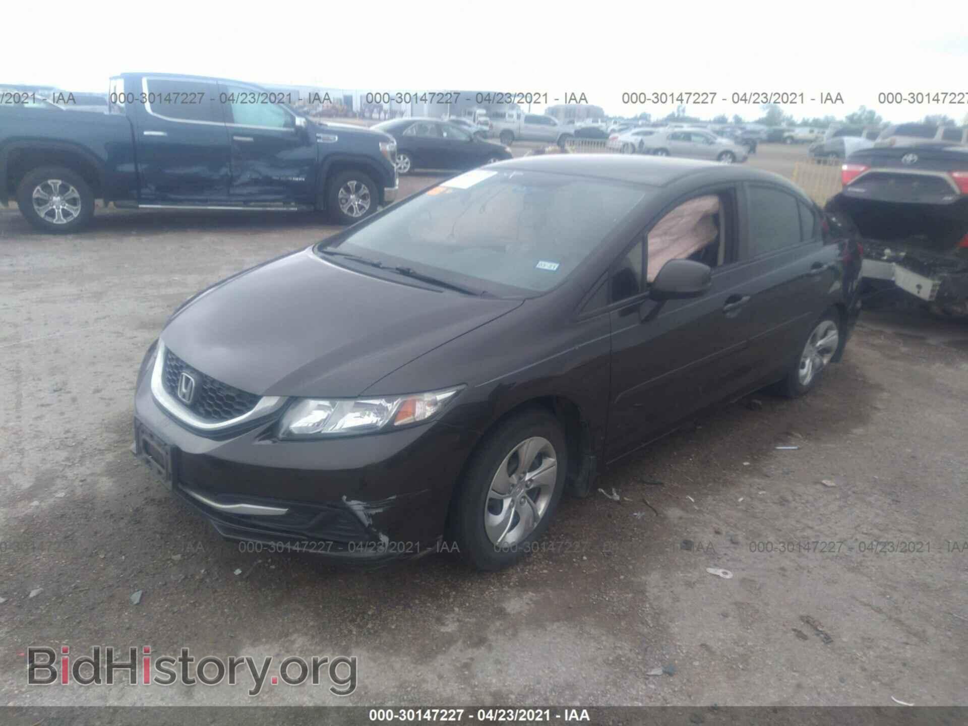 2013 HONDA CIVIC SDN - VIN: 19XFB2F52DE074956 - Фото 2
