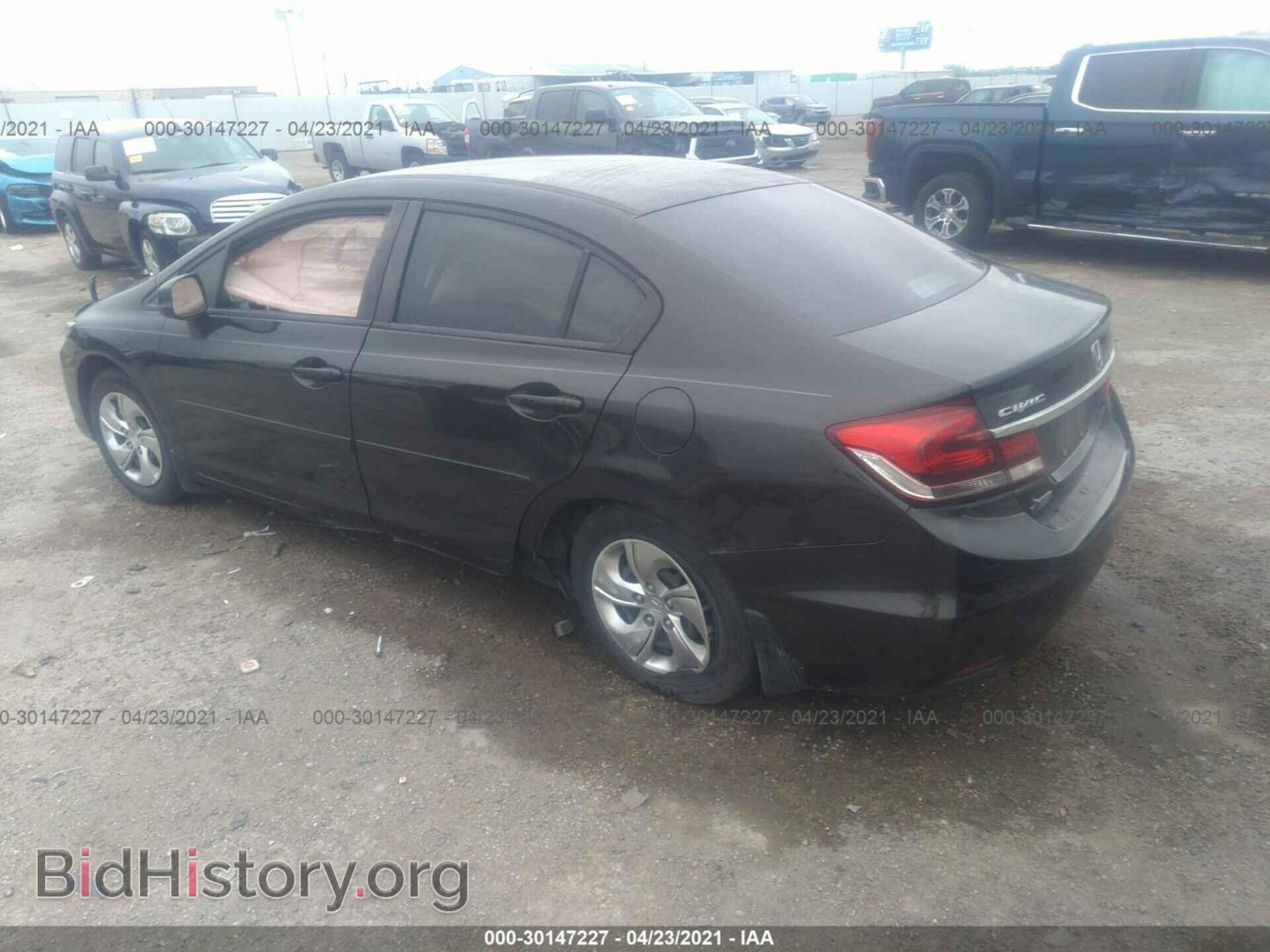 2013 HONDA CIVIC SDN - VIN: 19XFB2F52DE074956 - Фото 3