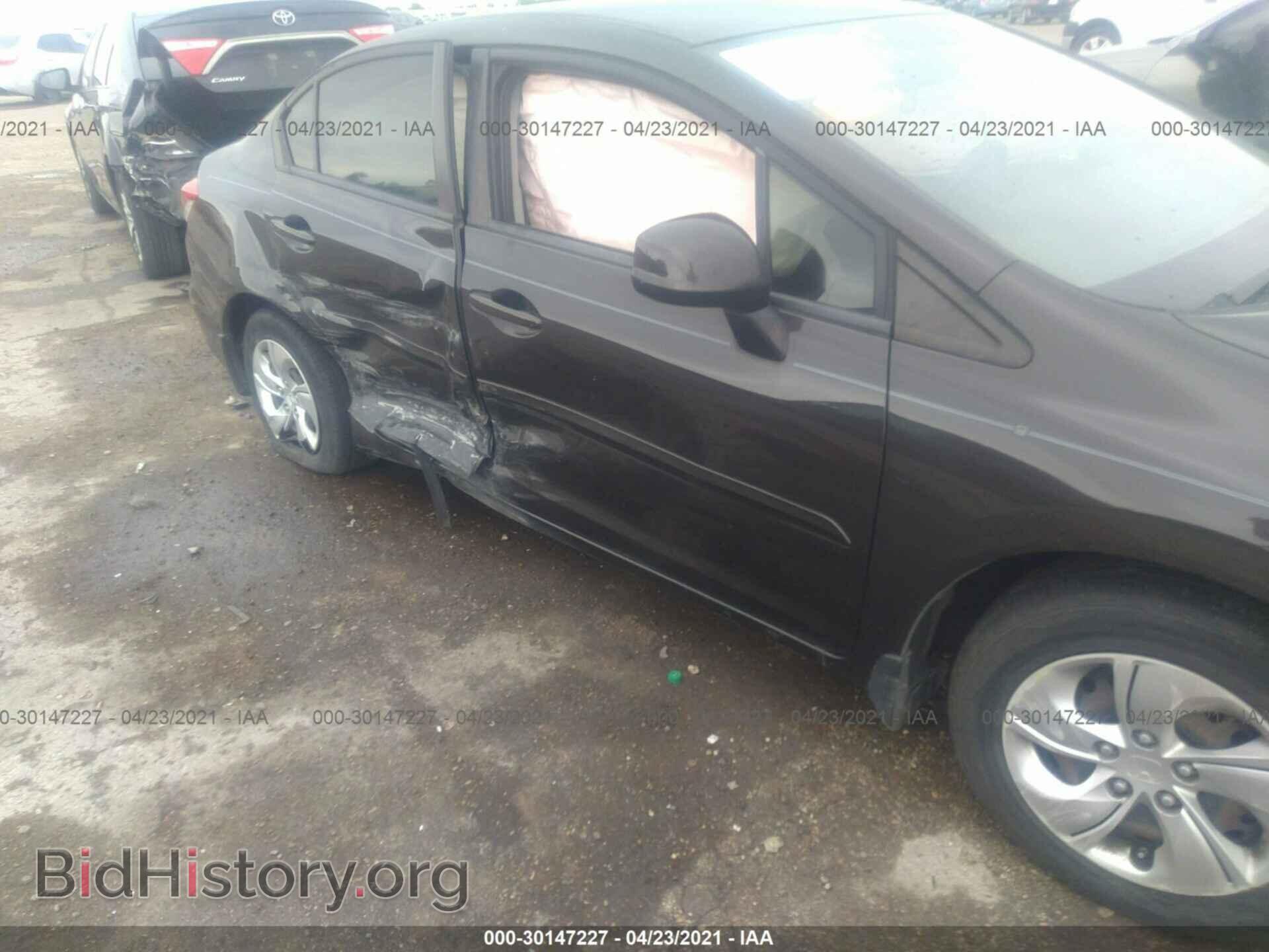 2013 HONDA CIVIC SDN - VIN: 19XFB2F52DE074956 - Фото 6