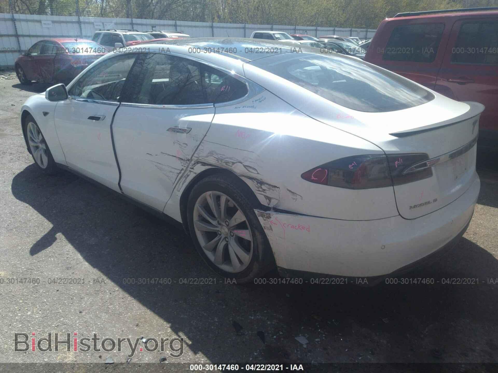 2014 TESLA MODEL S - VIN: 5YJSA1H16EFP38001 - Фото 3