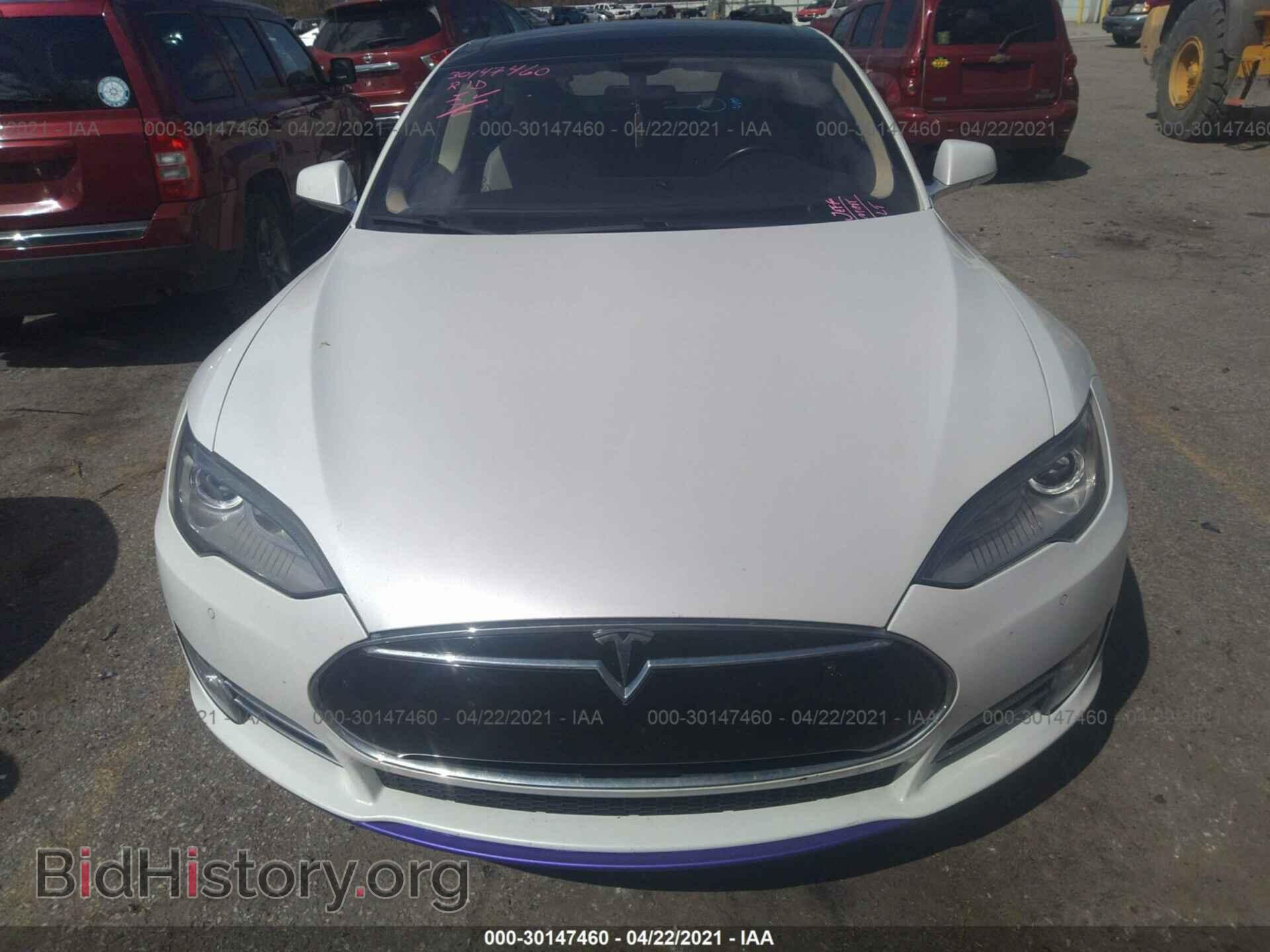 2014 TESLA MODEL S - VIN: 5YJSA1H16EFP38001 - Фото 10