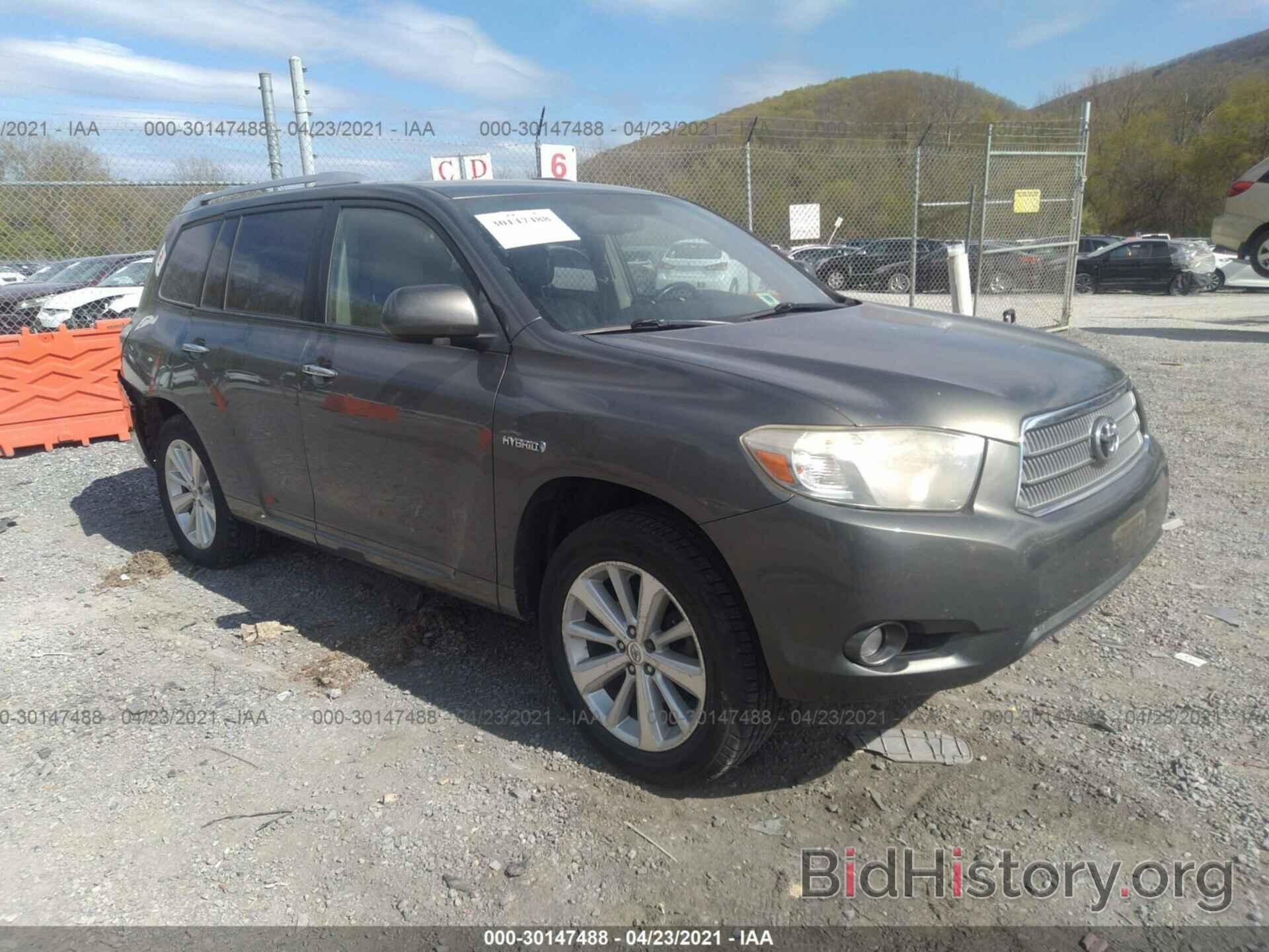 Photo JTEEW44A092030868 - TOYOTA HIGHLANDER HYBRID 2009