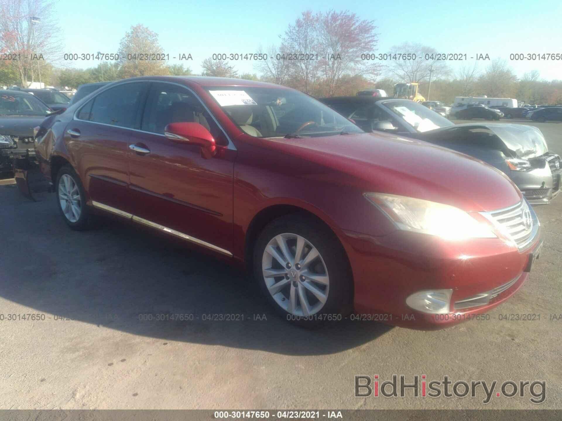 Фотография JTHBK1EG2B2470308 - LEXUS ES 350 2011