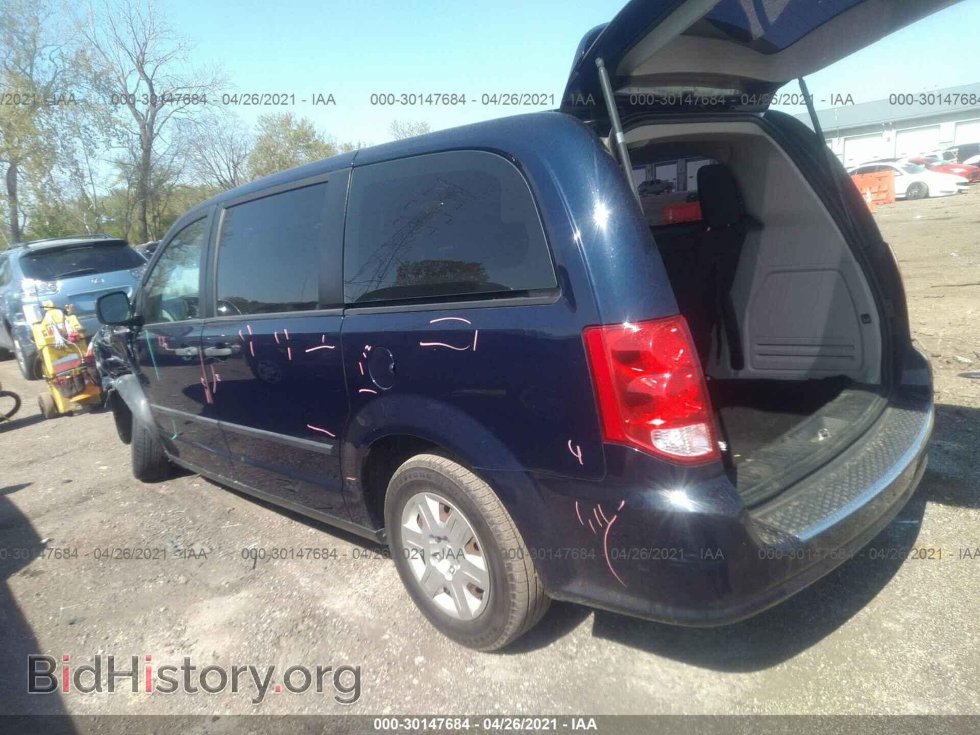 2013 DODGE GRAND CARAVAN - VIN: 2C4RDGBG3DR543773 - Фото 3
