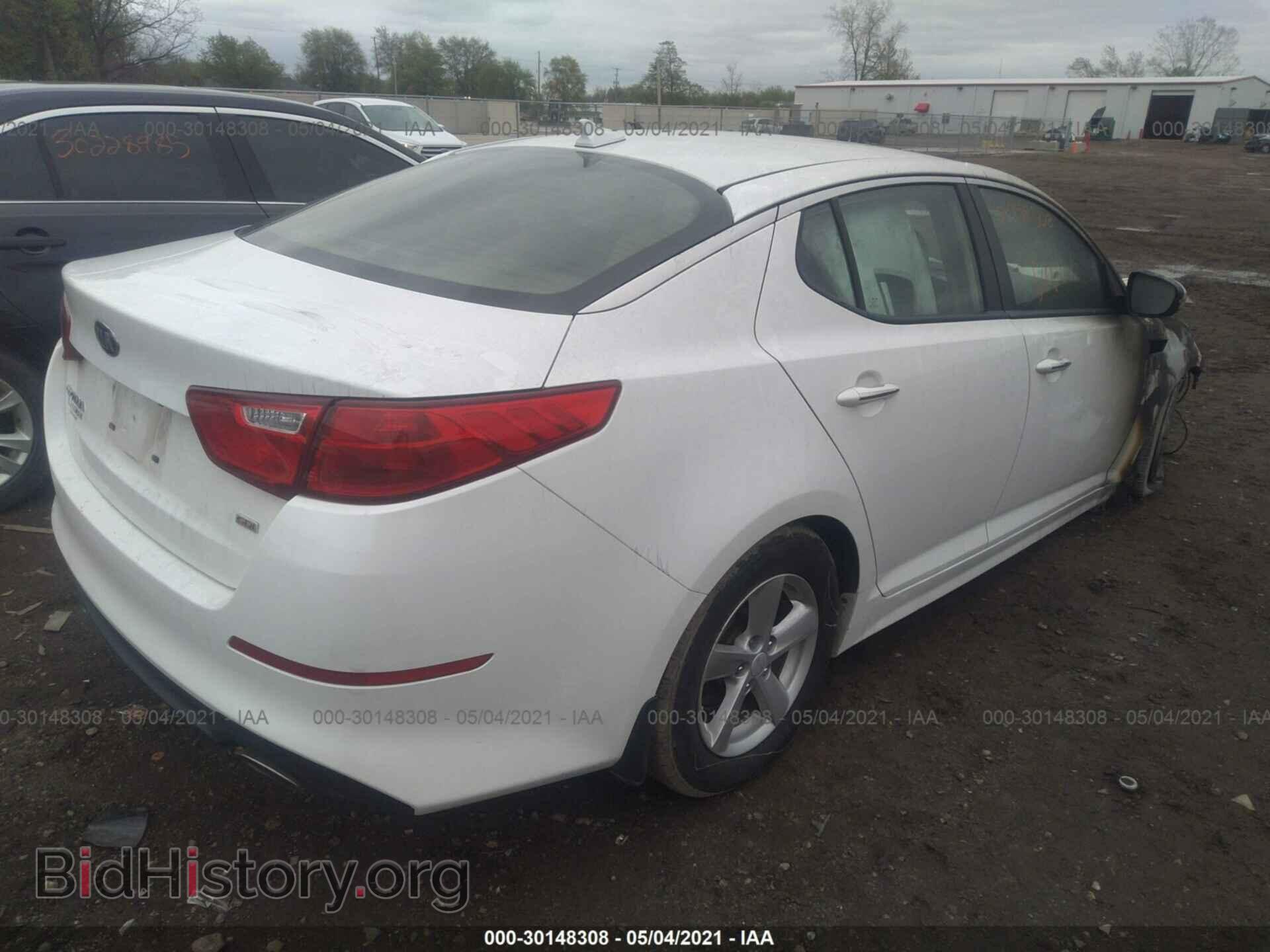 2015 KIA OPTIMA - VIN: KNAGM4A71F5568840 - Photo 4