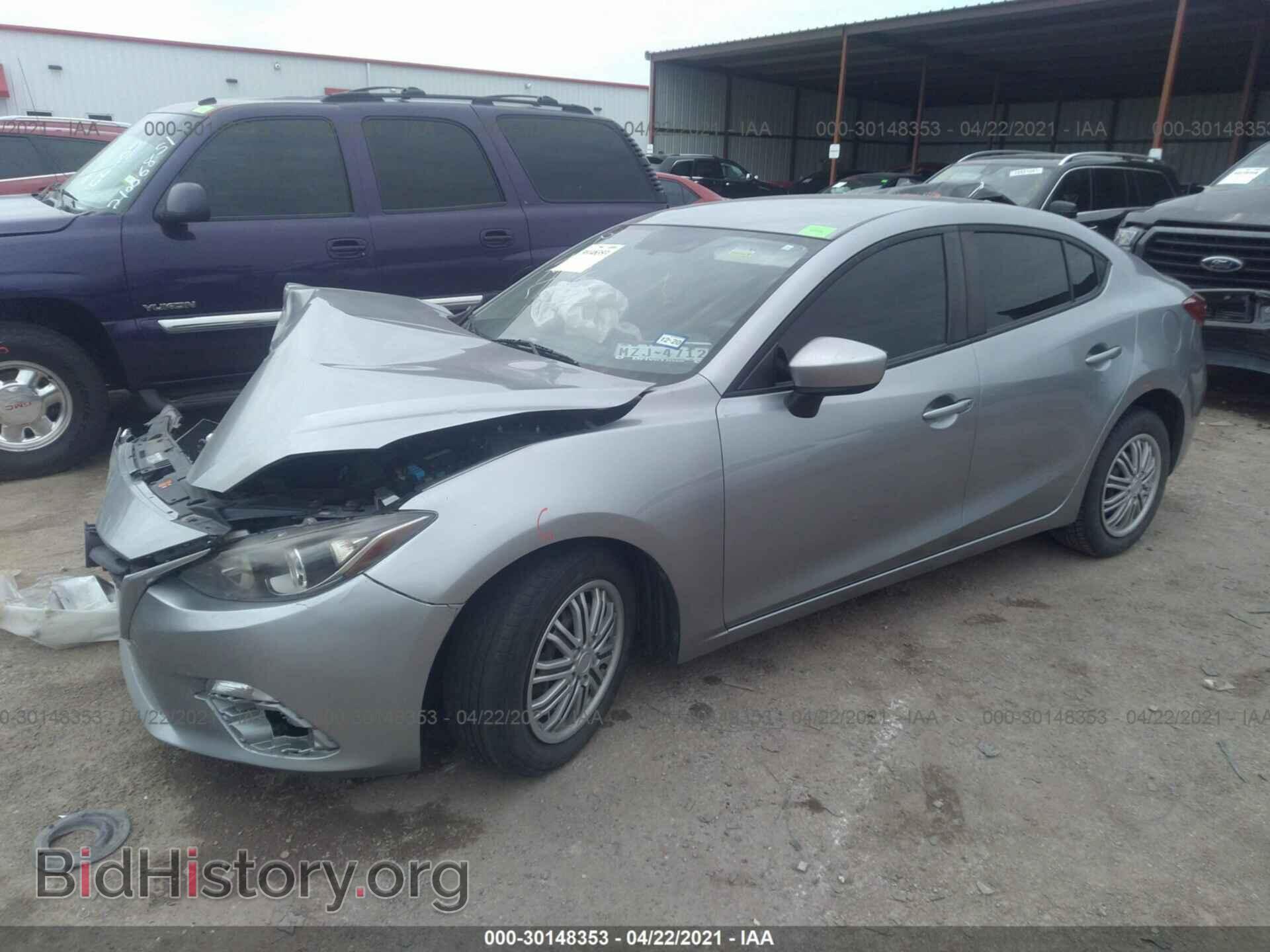 2014 MAZDA MAZDA3 - VIN: JM1BM1U73E1150745 - Фото 2