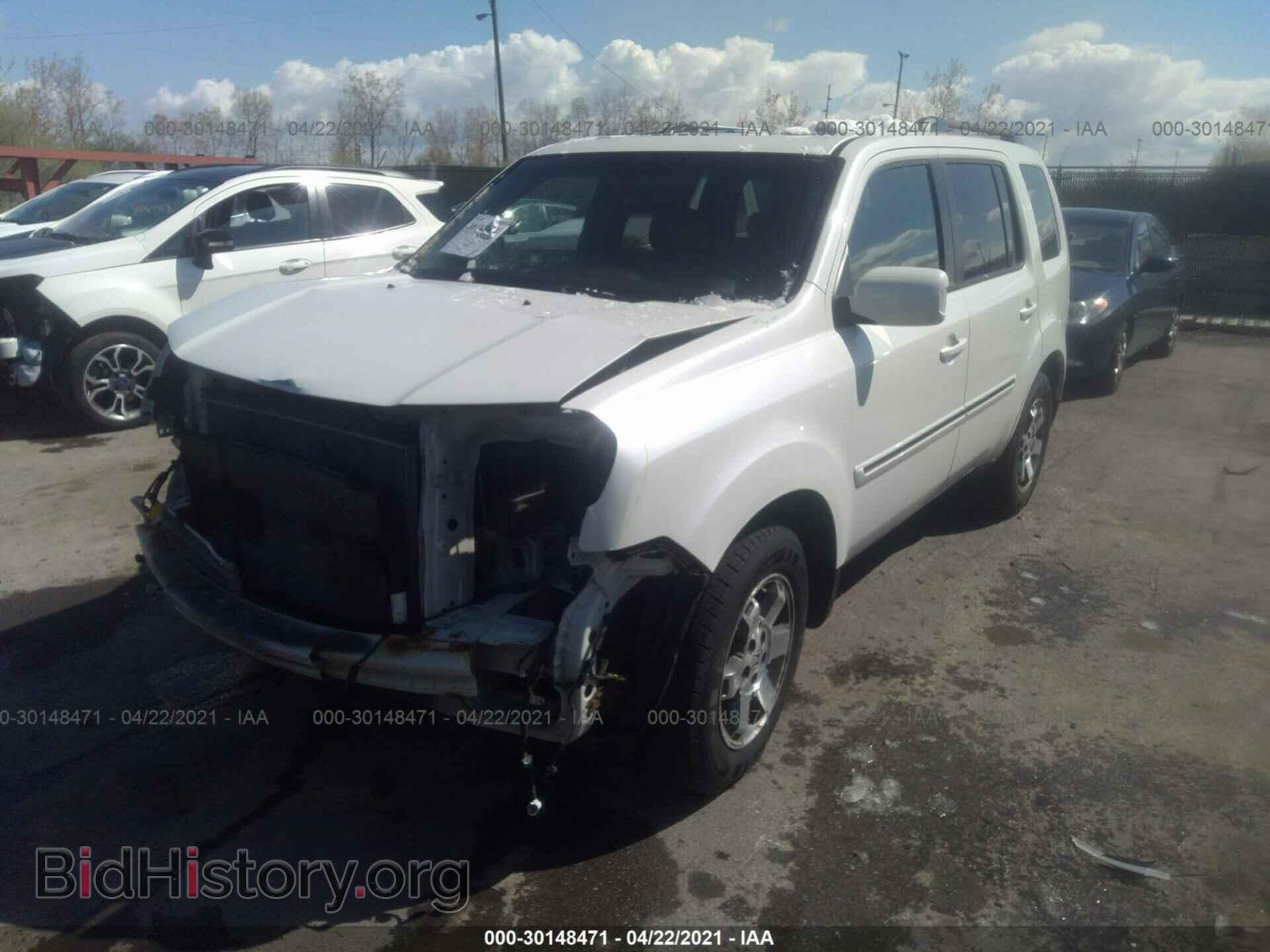2011 HONDA PILOT - VIN: 5FNYF4H97BB025297 - Фото 2
