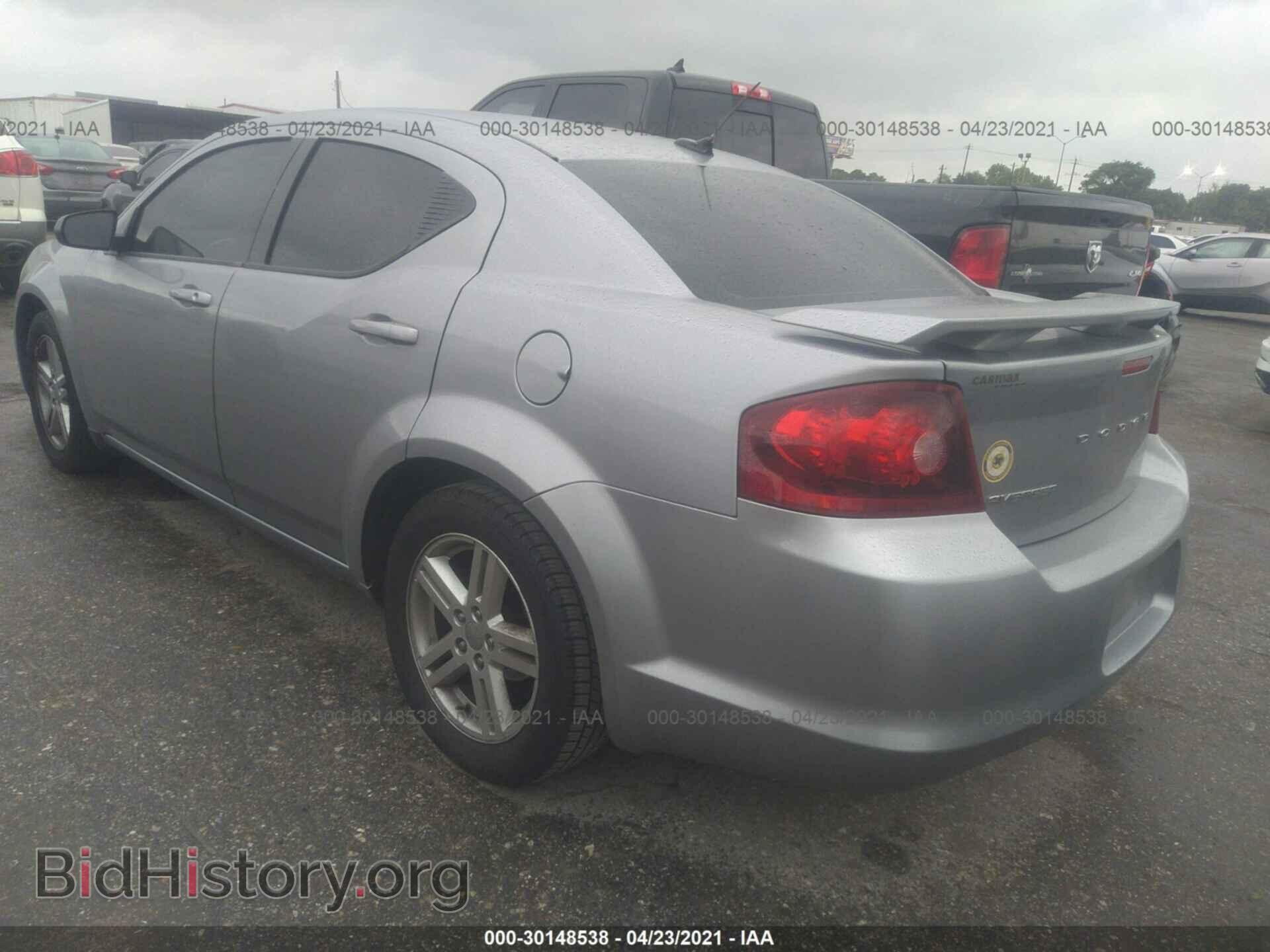 2013 DODGE AVENGER - VIN: 1C3CDZAG7DN622402 - Фото 3