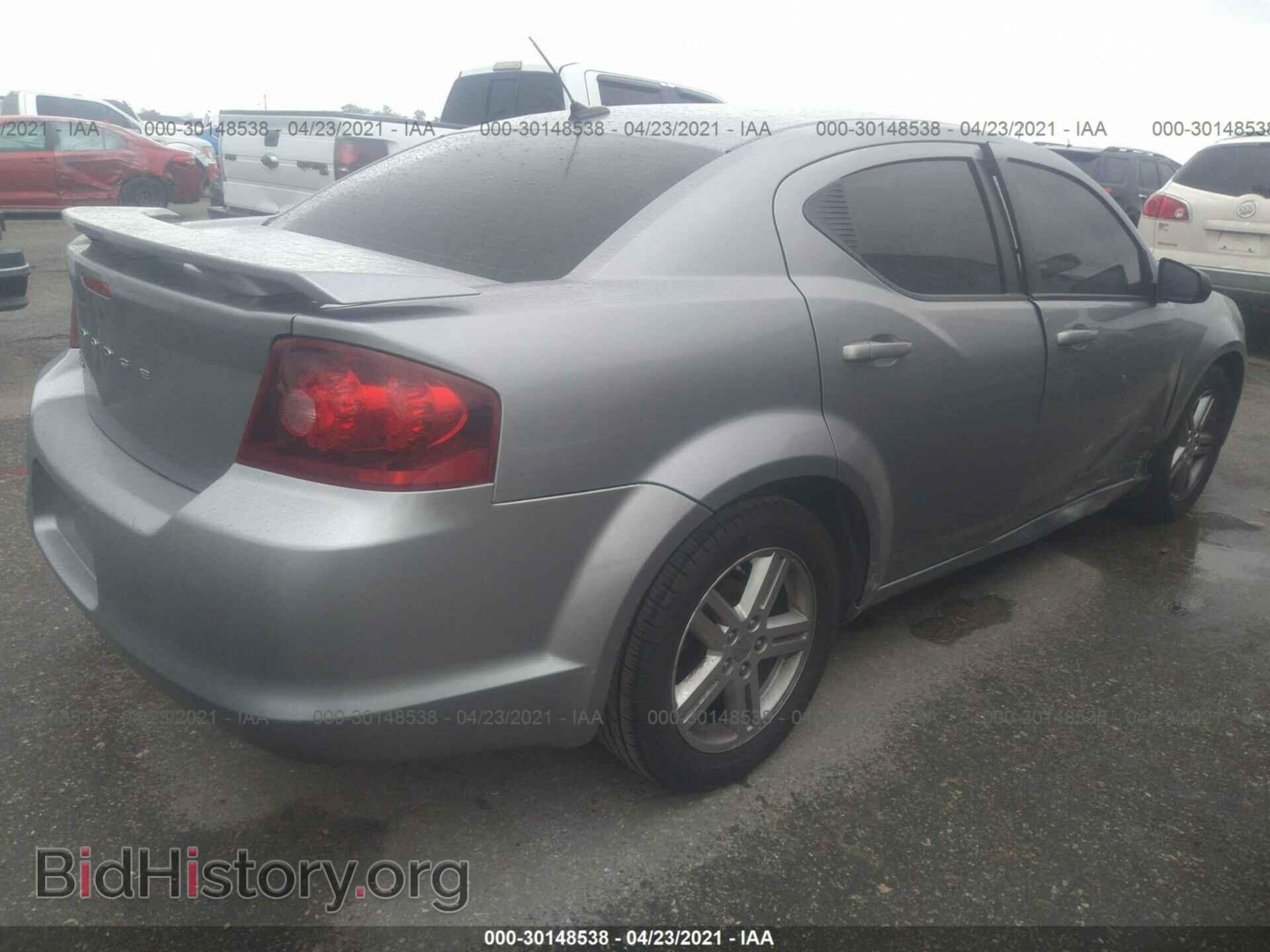 2013 DODGE AVENGER - VIN: 1C3CDZAG7DN622402 - Фото 4