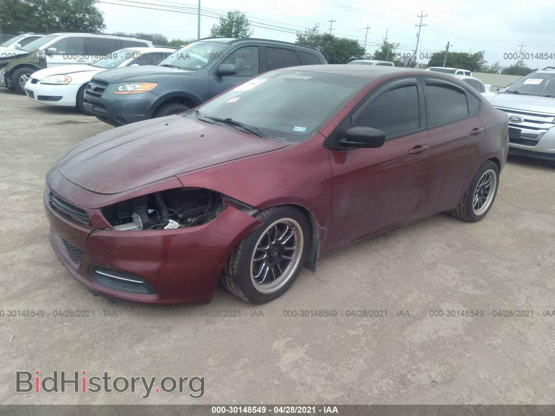 2015 DODGE DART - VIN: 1C3CDFBBXFD299599 - Фото 2
