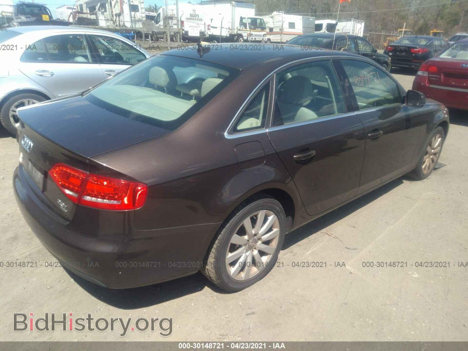 2011 AUDI A4 - VIN: WAUFFAFLXBA058871 - Фото 4