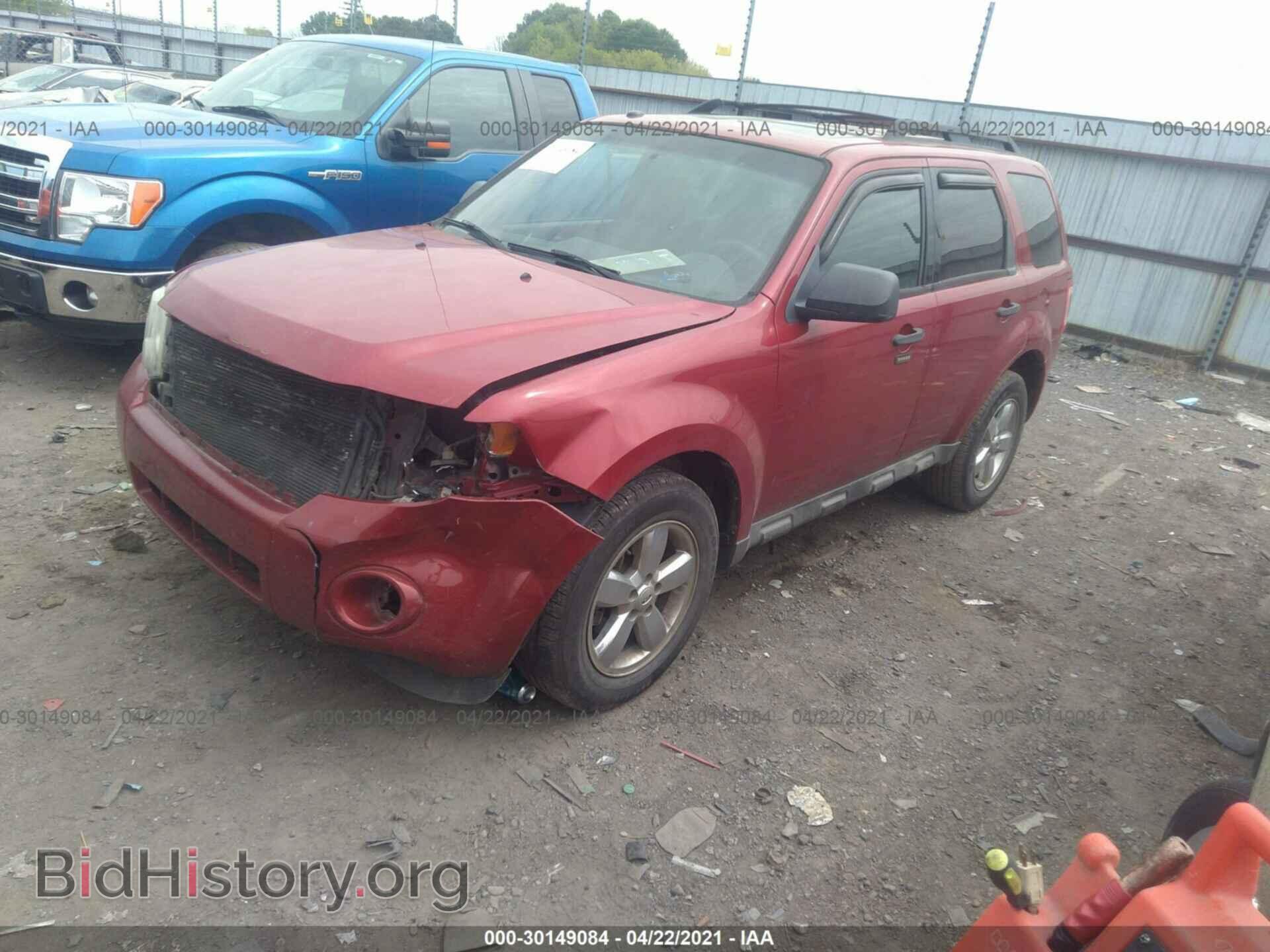 2009 FORD ESCAPE - VIN: 1FMCU03G39KD06827 - Фото 2