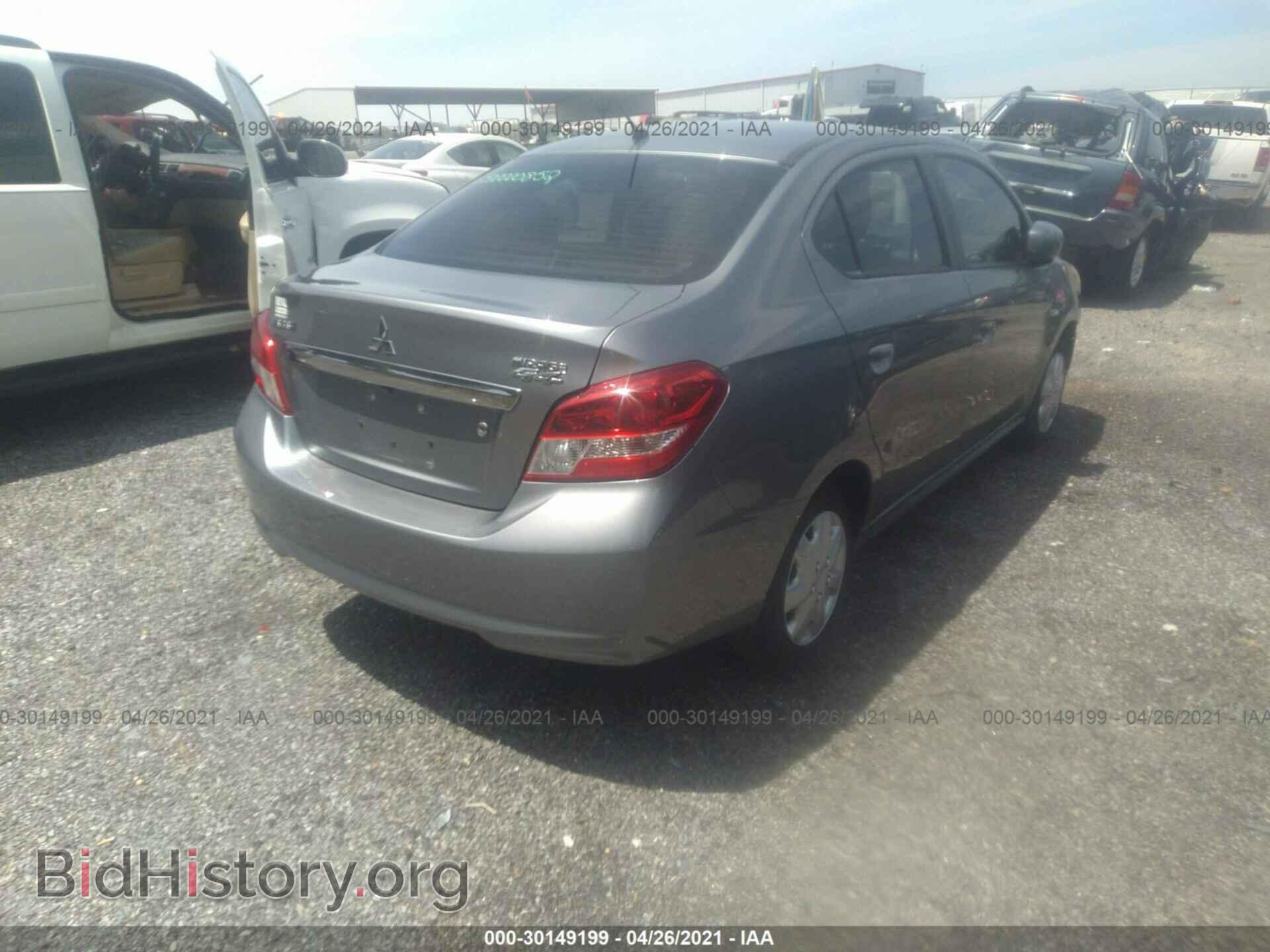 2019 MITSUBISHI MIRAGE G4 - VIN: ML32F3FJ7KHF07366 - Фото 4