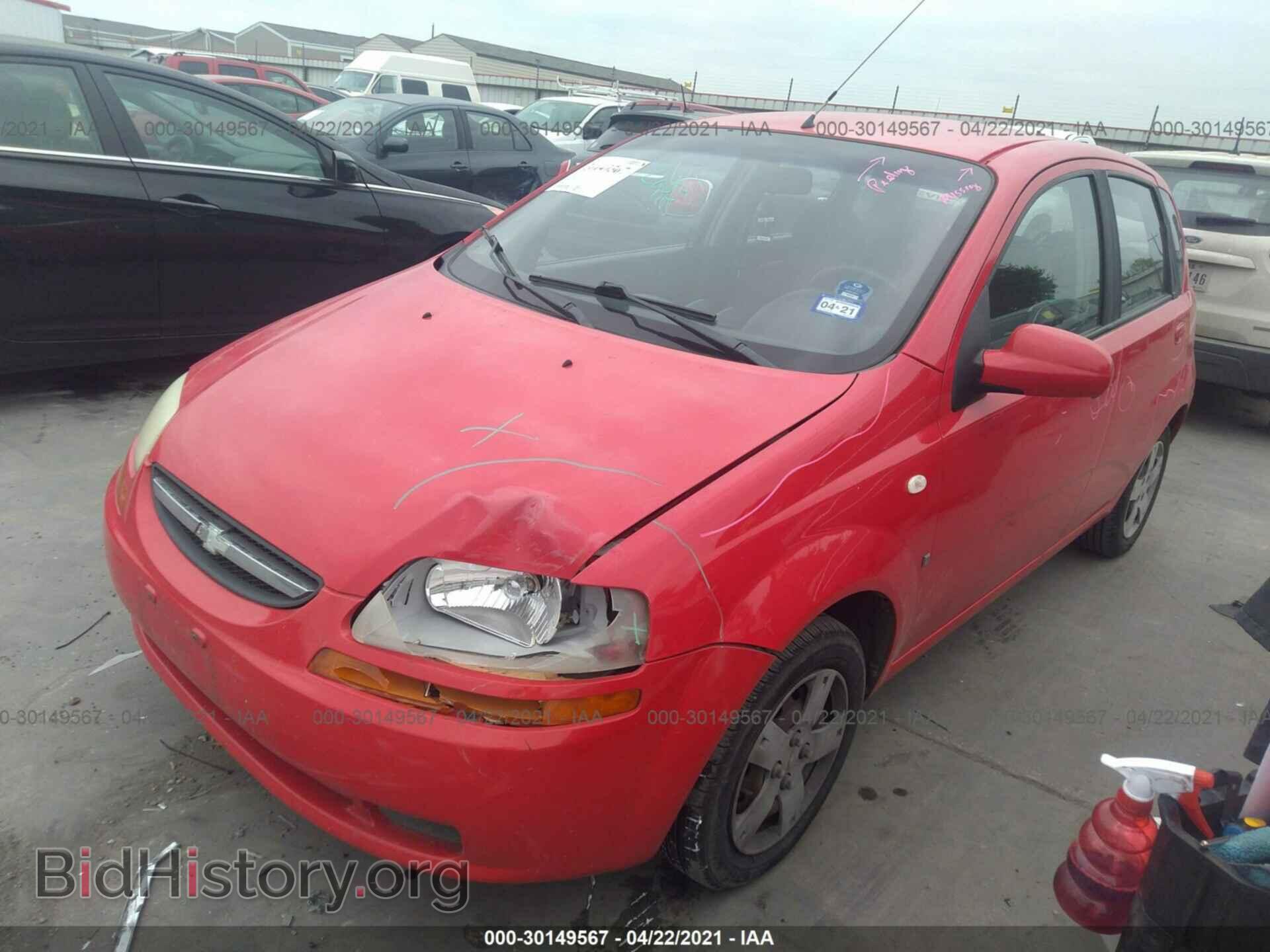 2007 CHEVROLET AVEO - VIN: KL1TD66607B712546 - Фото 2