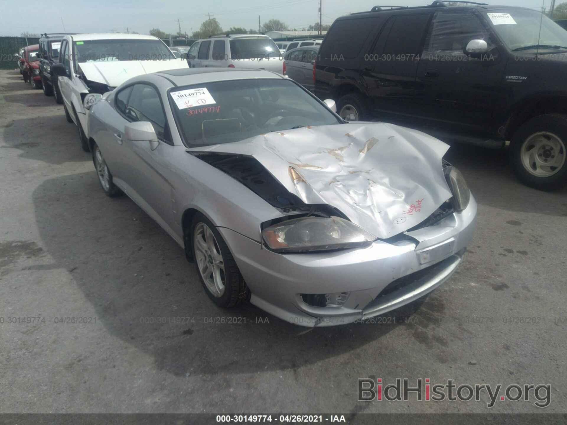 Photo KMHHN65FX6U213121 - HYUNDAI TIBURON 2006