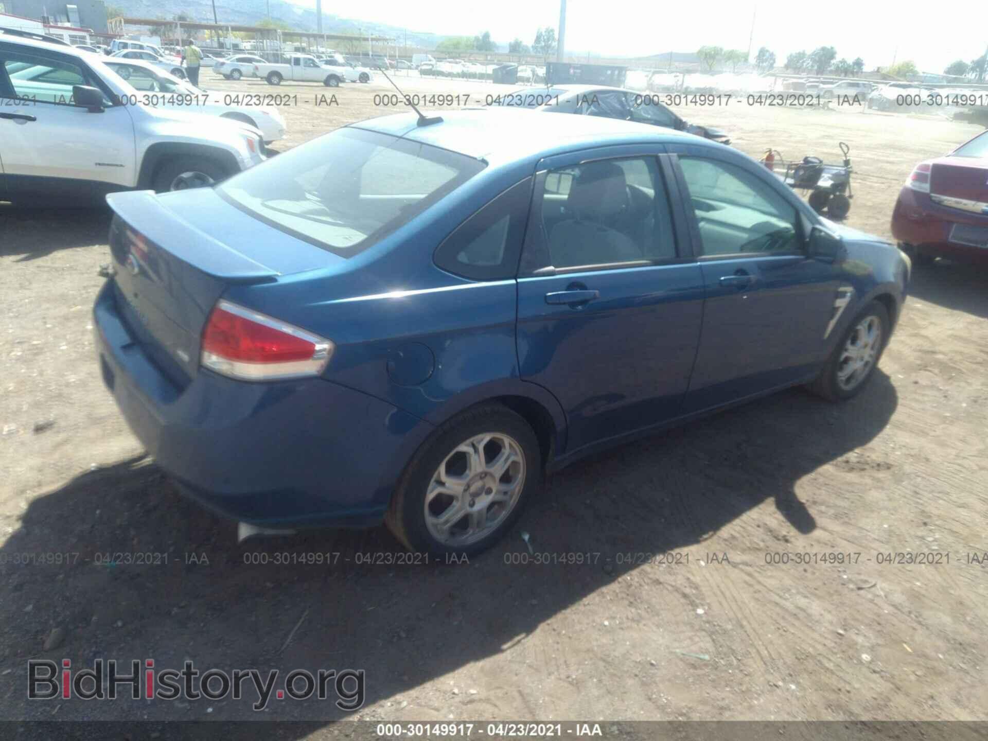2008 FORD FOCUS - VIN: 1FAHP35N18W144160 - Фото 4