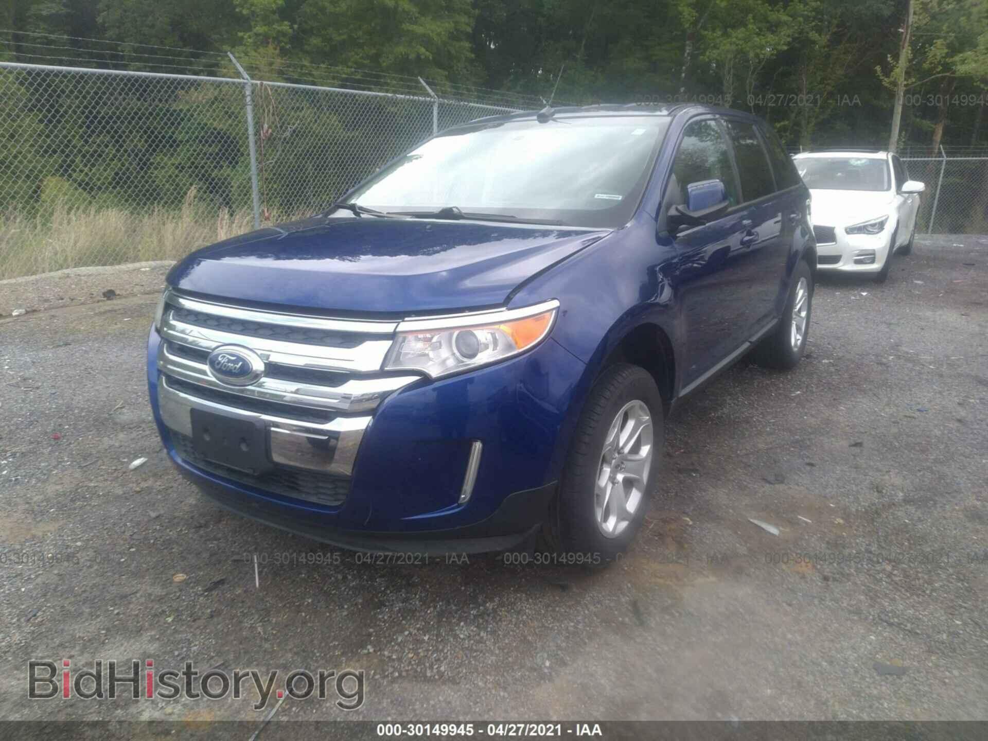 2014 FORD EDGE - VIN: 2FMDK3JC7EBB44491 - Фото 2