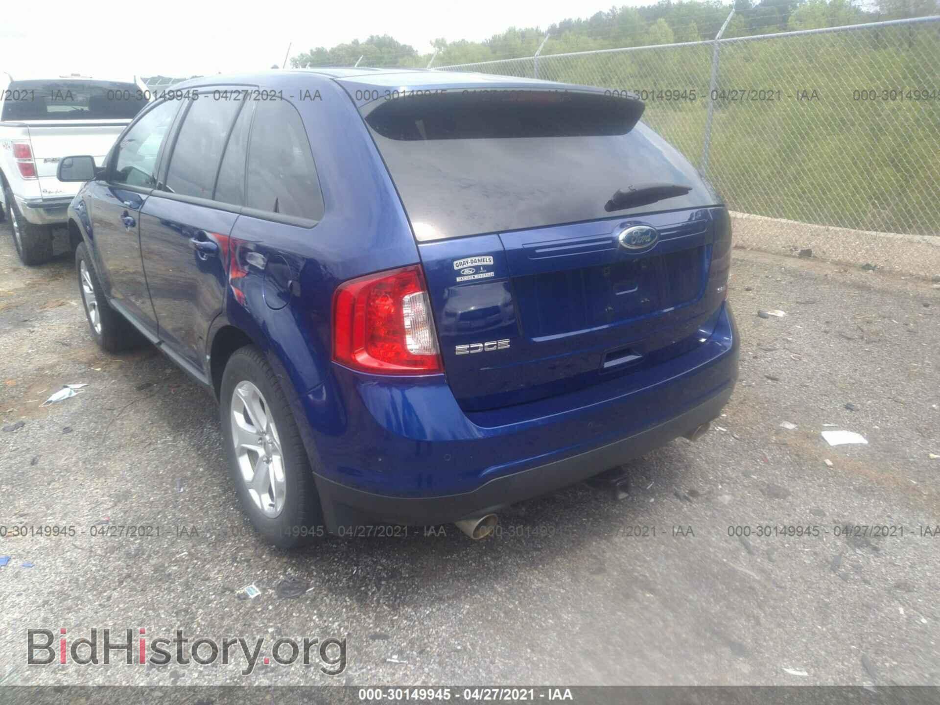 2014 FORD EDGE - VIN: 2FMDK3JC7EBB44491 - Фото 3