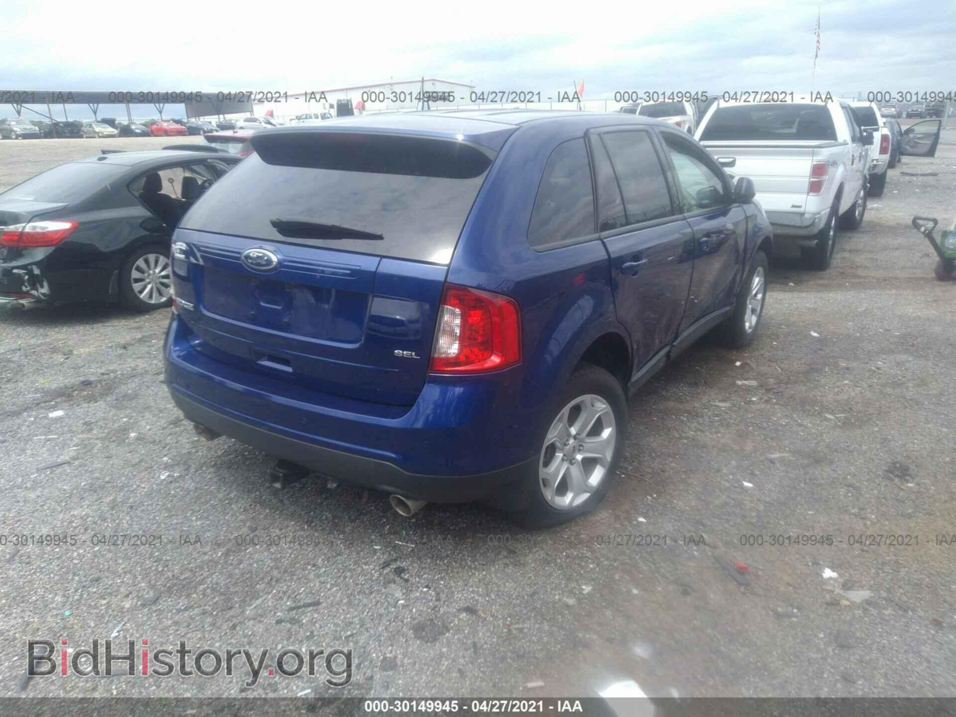 2014 FORD EDGE - VIN: 2FMDK3JC7EBB44491 - Фото 4