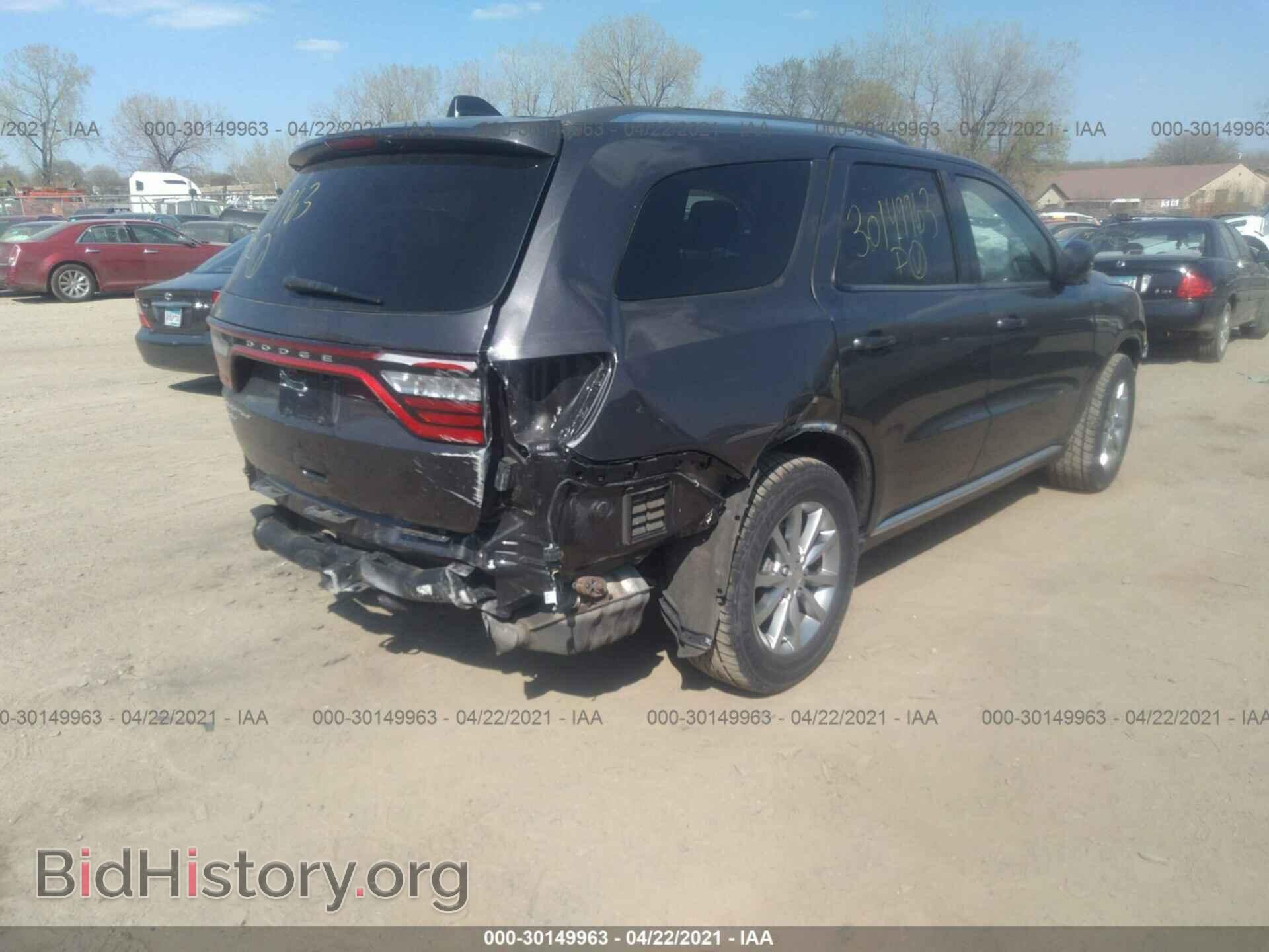 2016 DODGE DURANGO - VIN: 1C4RDJAGXGC315863 - Photo 4