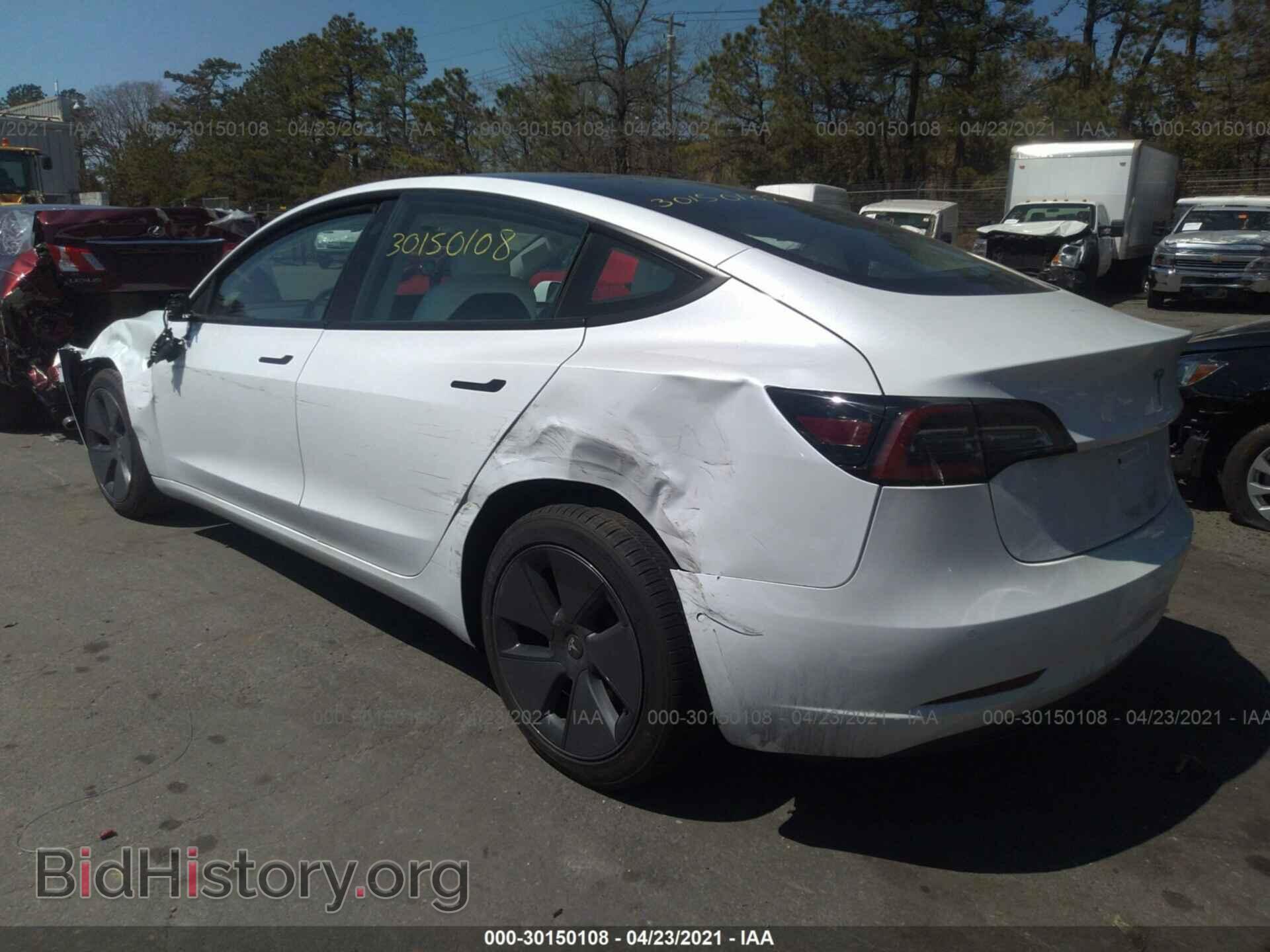 2021 TESLA MODEL 3 - VIN: 5YJ3E1EB2MF855160 - Photo 3