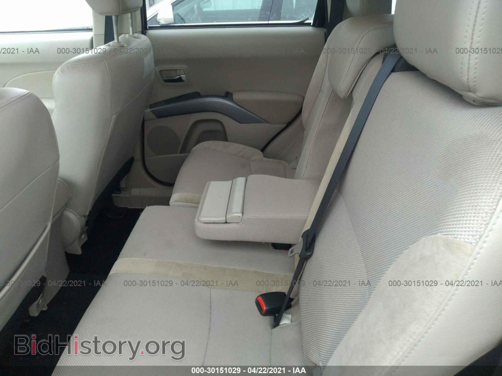 2011 MITSUBISHI OUTLANDER - VIN: JA4AS3AWXBU042829 - Фото 8