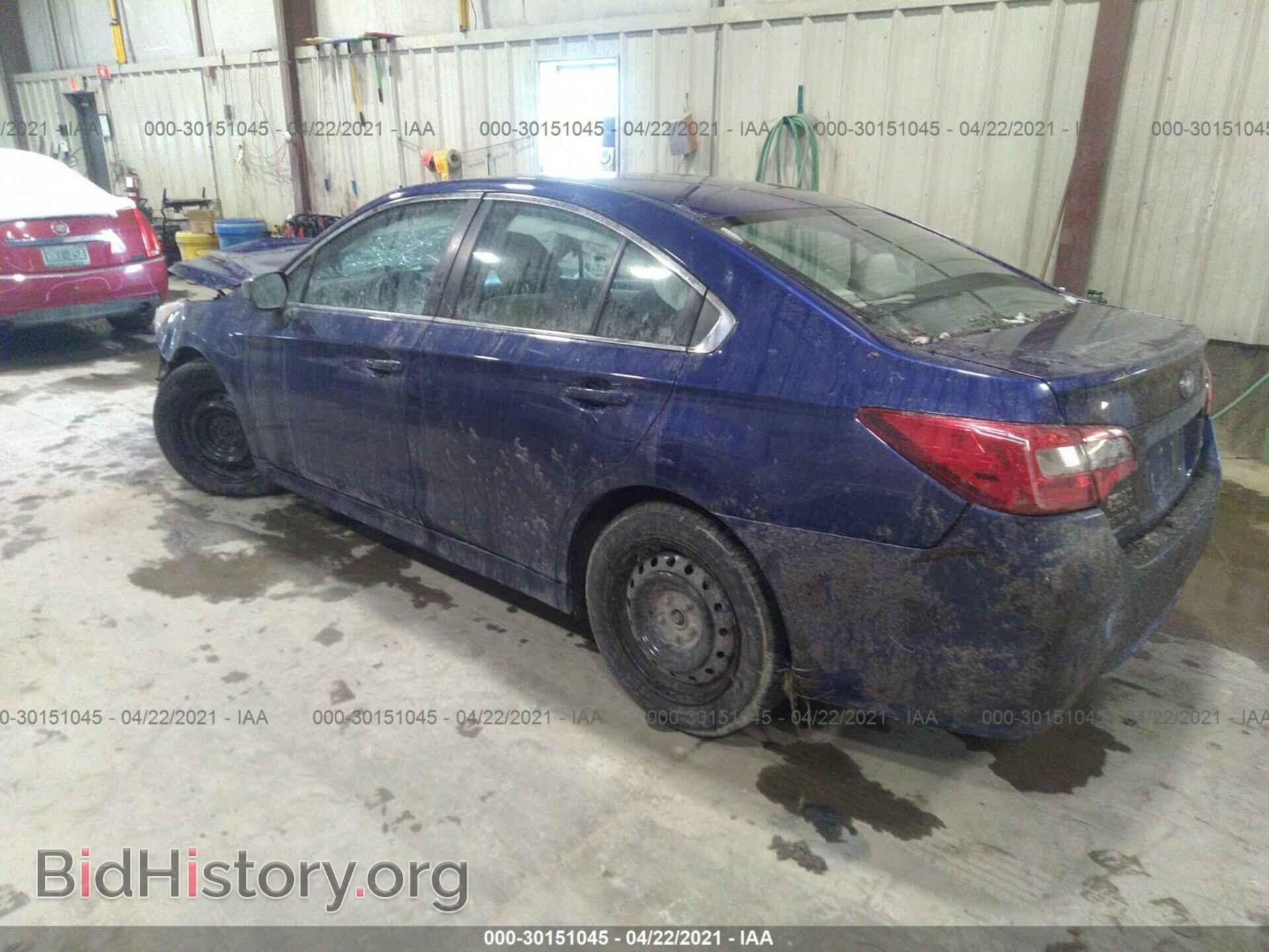 2017 SUBARU LEGACY - VIN: 4S3BNAA62H3011286 - Фото 3