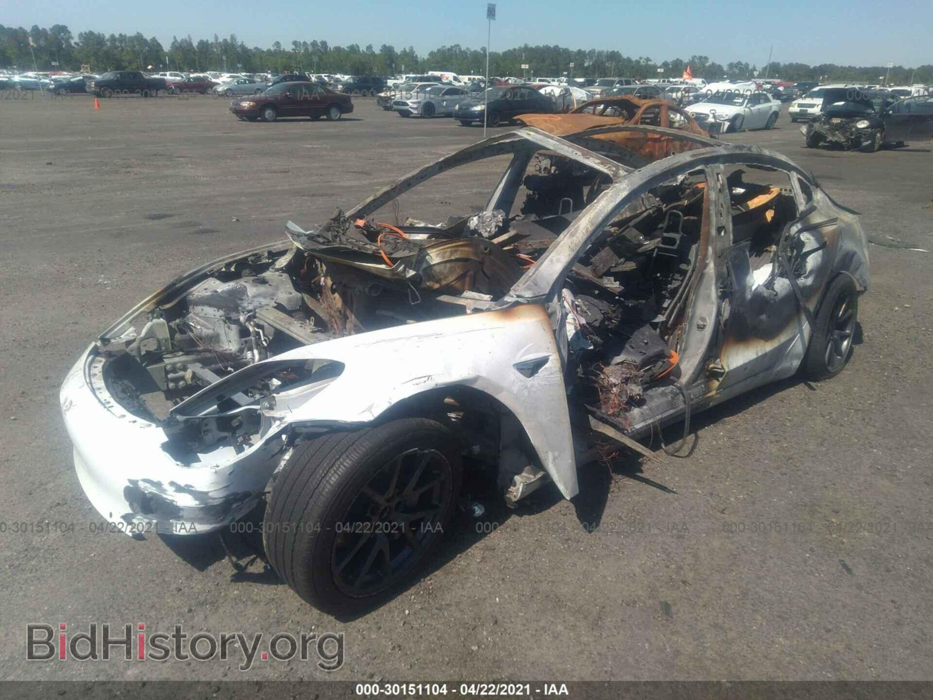 2020 TESLA MODEL 3 - VIN: 5YJ3E1EAXLF737038 - Photo 2