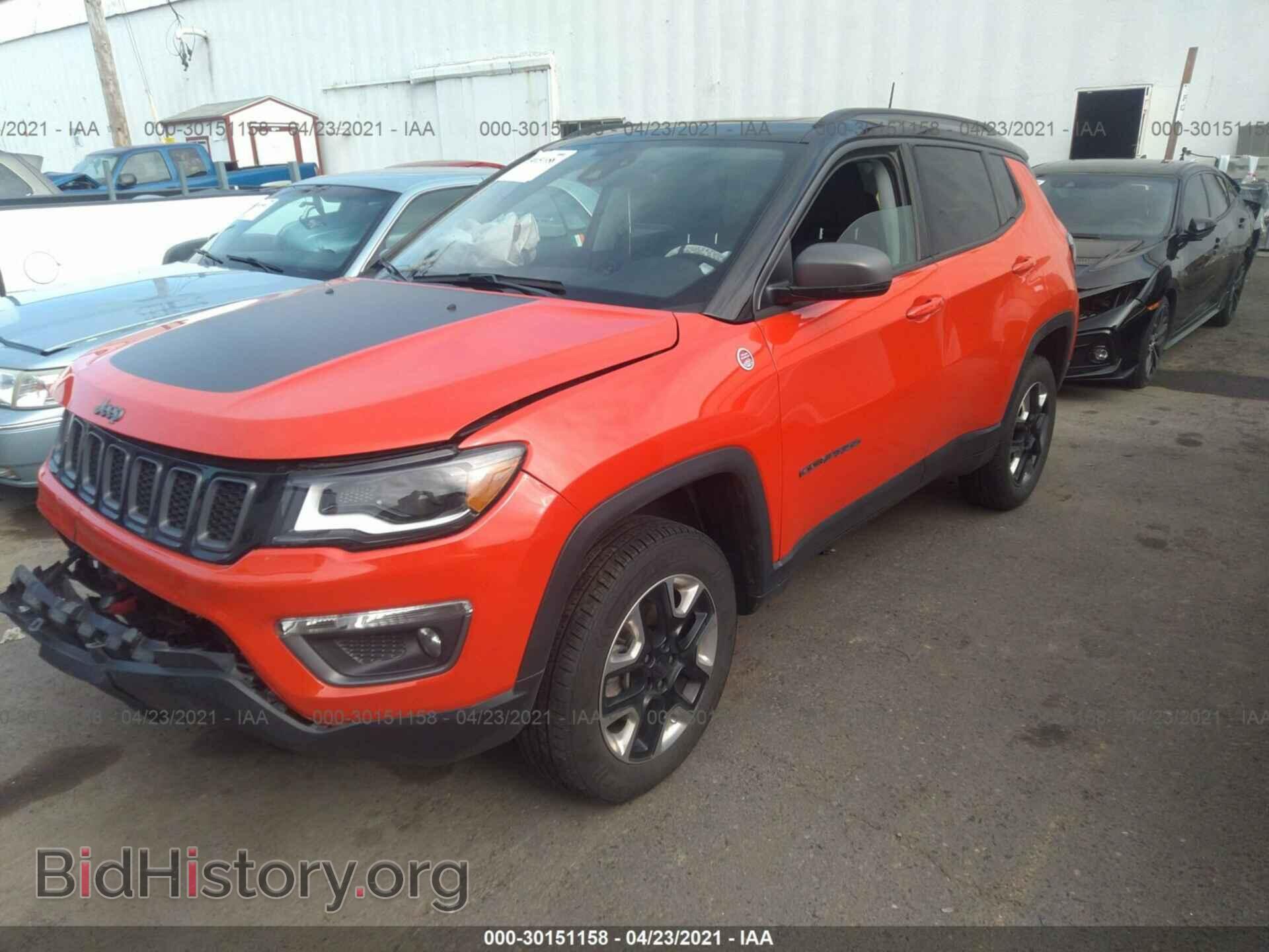 2018 JEEP COMPASS - VIN: 3C4NJDDB6JT206157 - Фото 2