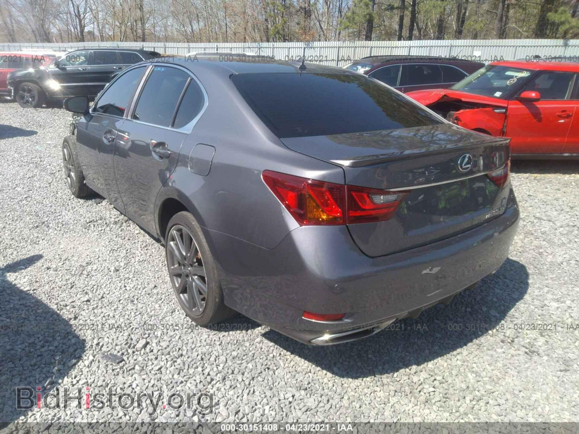2013 LEXUS GS 350 - VIN: JTHCE1BL6D5000877 - Фото 3