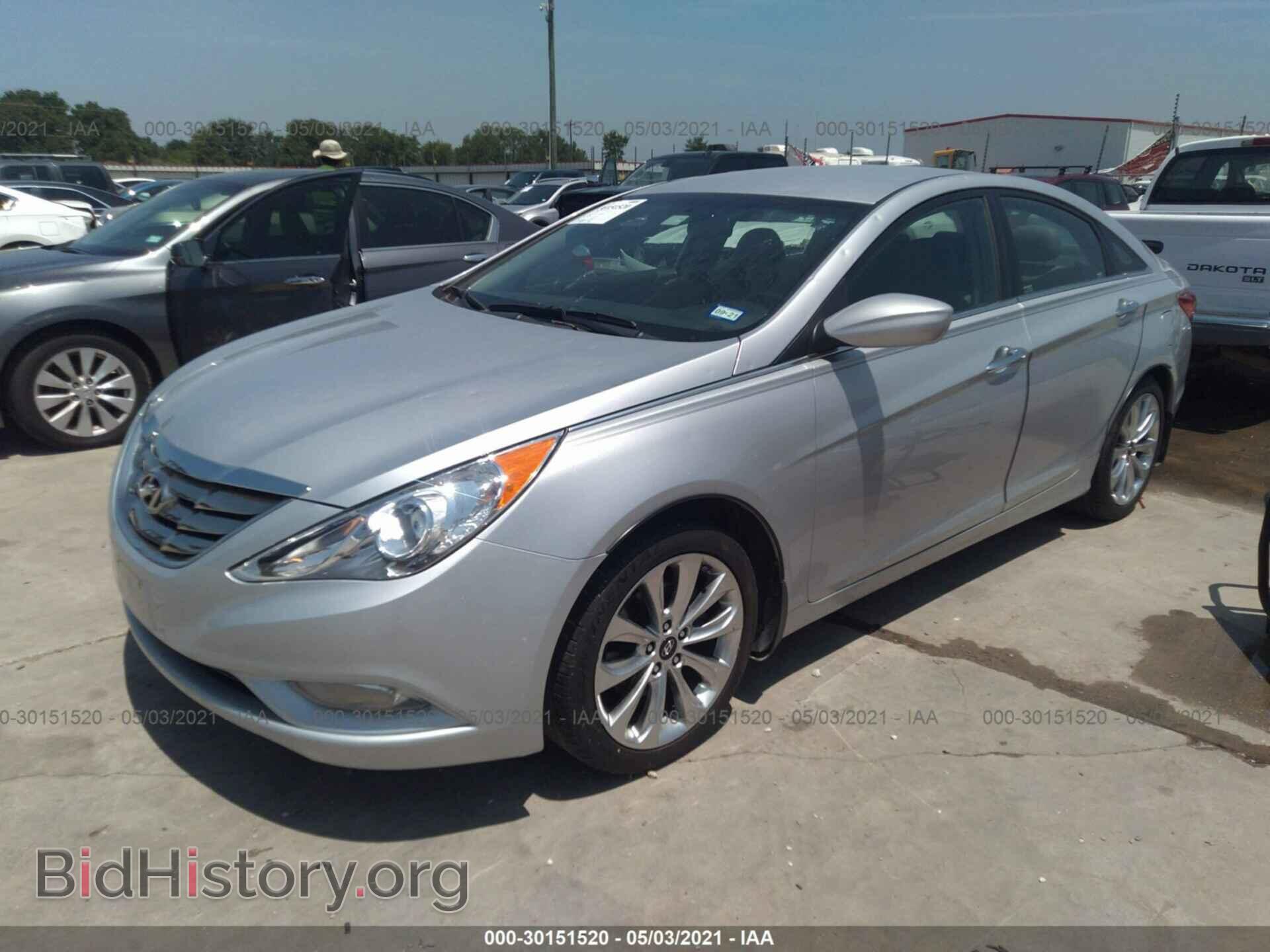 2013 HYUNDAI SONATA - VIN: 5NPEC4AC4DH672147 - Фото 2