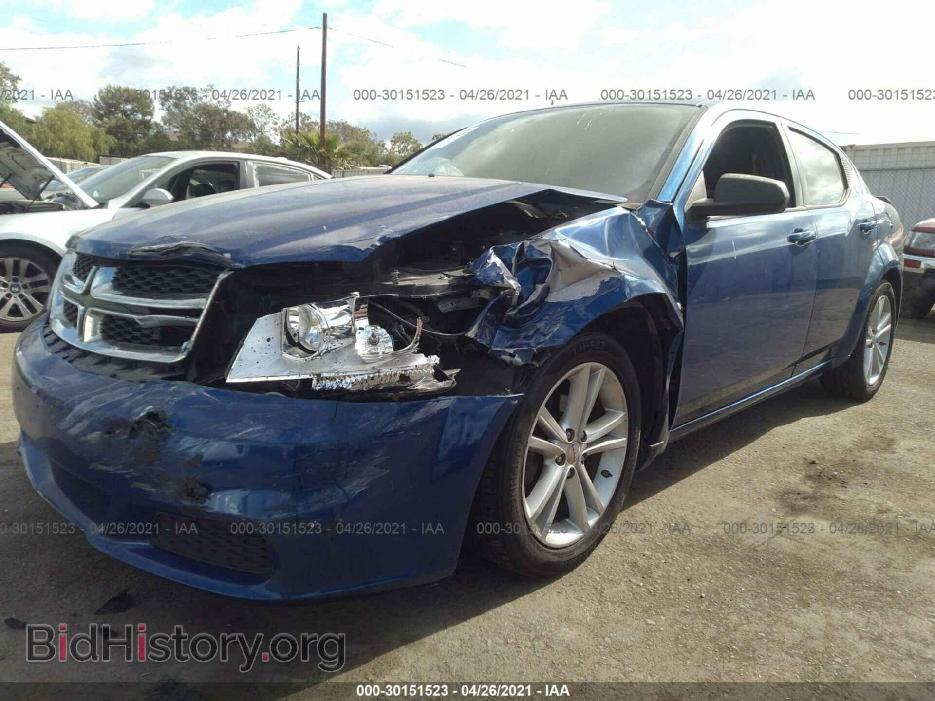 2012 DODGE AVENGER - VIN: 1C3CDZAG9CN255002 - Photo 2